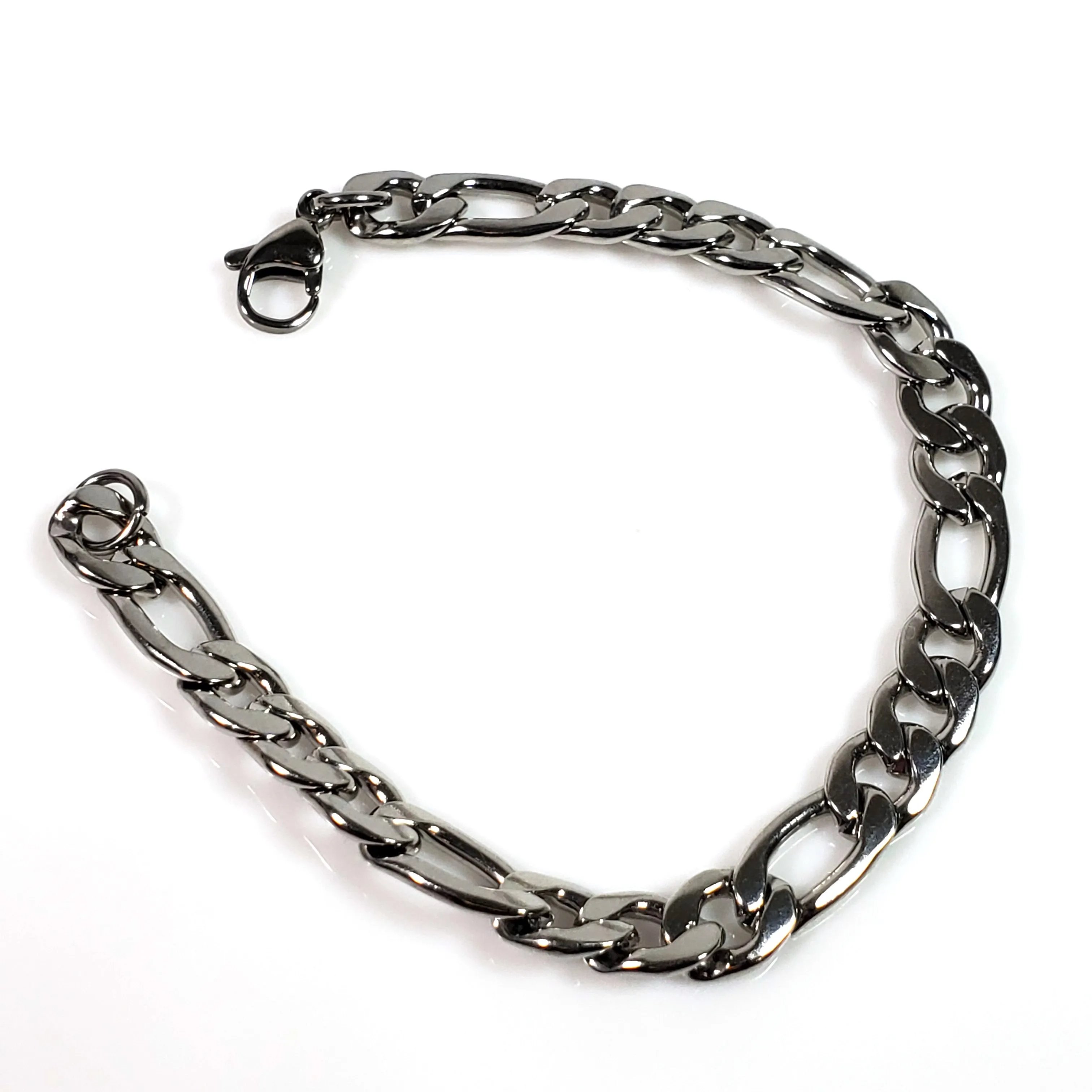 10mm Figaro Chain, Lot Size 30 Feet, #1980