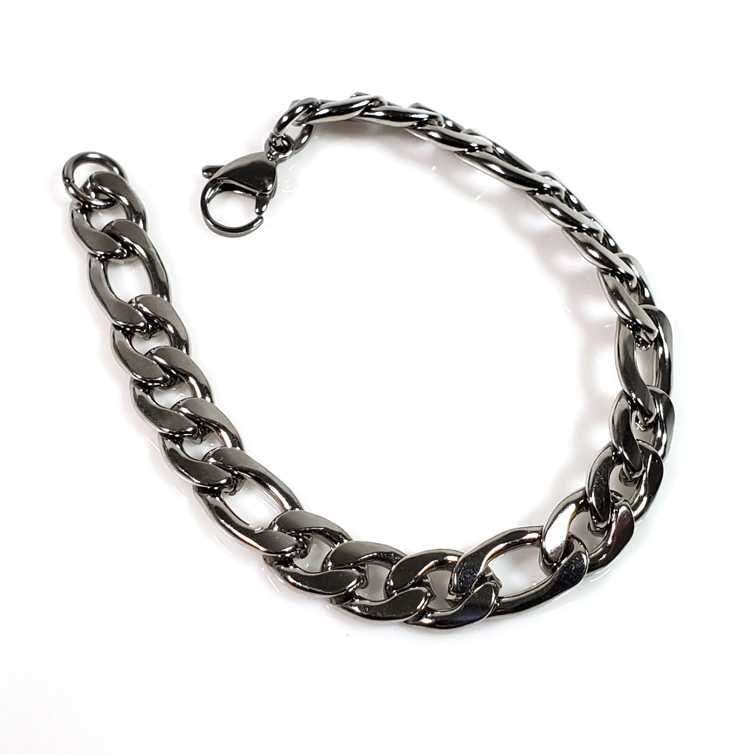 10mm Figaro Chain, Lot Size 30 Feet, #1980