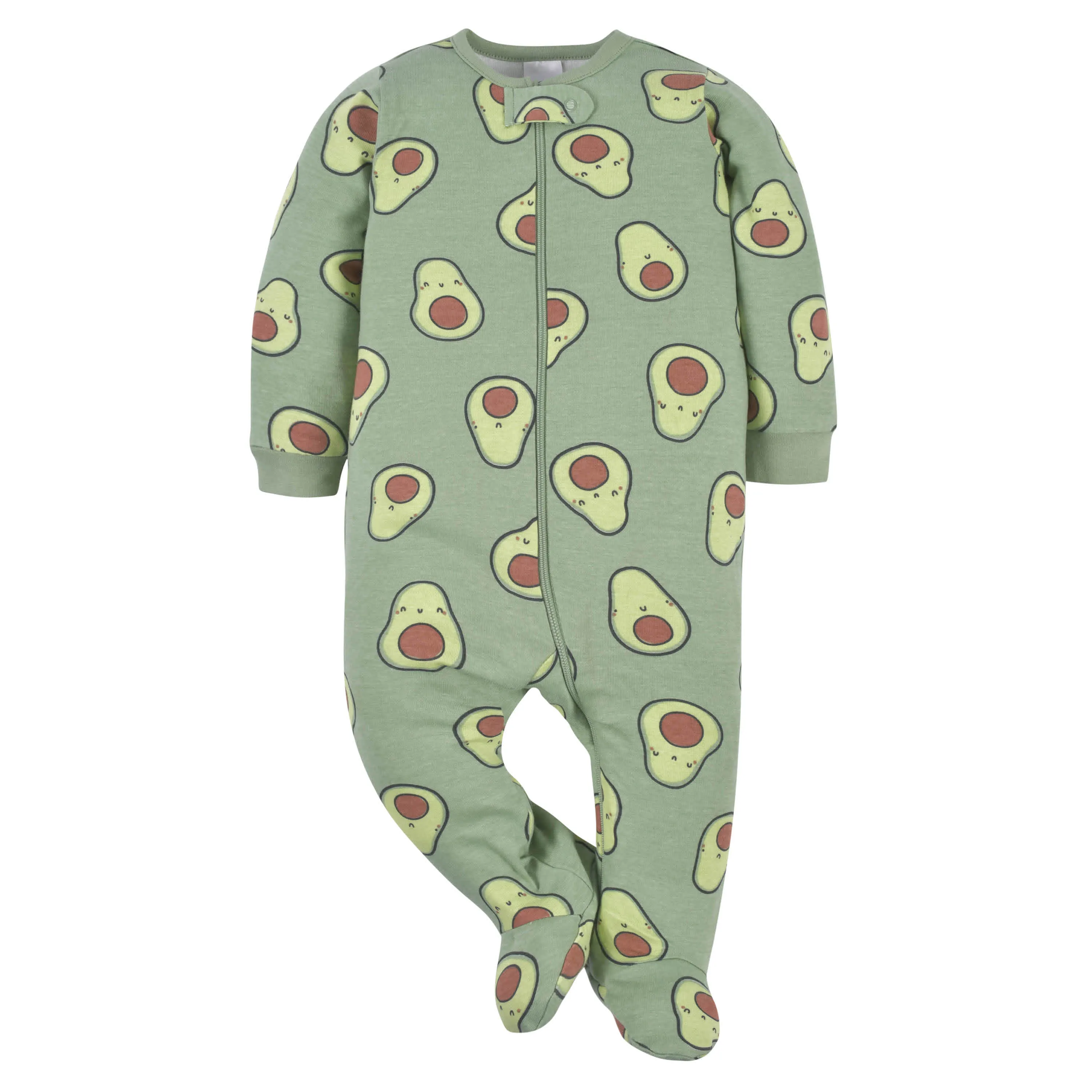 2-Pack Baby Neutral Comfy Stretch Avocado Sleep 'N Plays