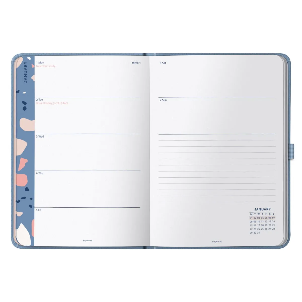 2024 Perfect Planner | A5 | Blue