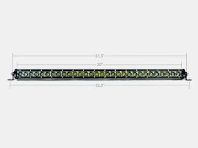 32" Slim Single Row LED Bar