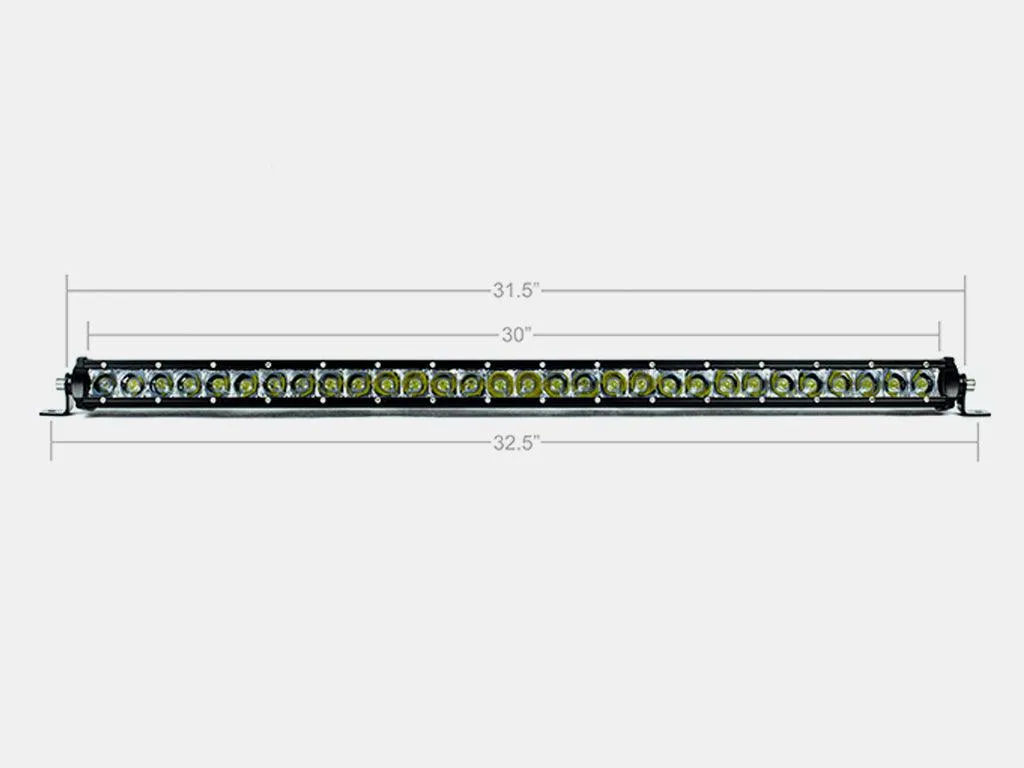 32" Slim Single Row LED Bar