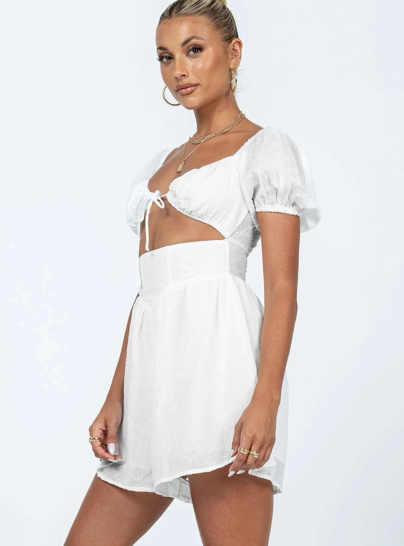 Adelita Romper White