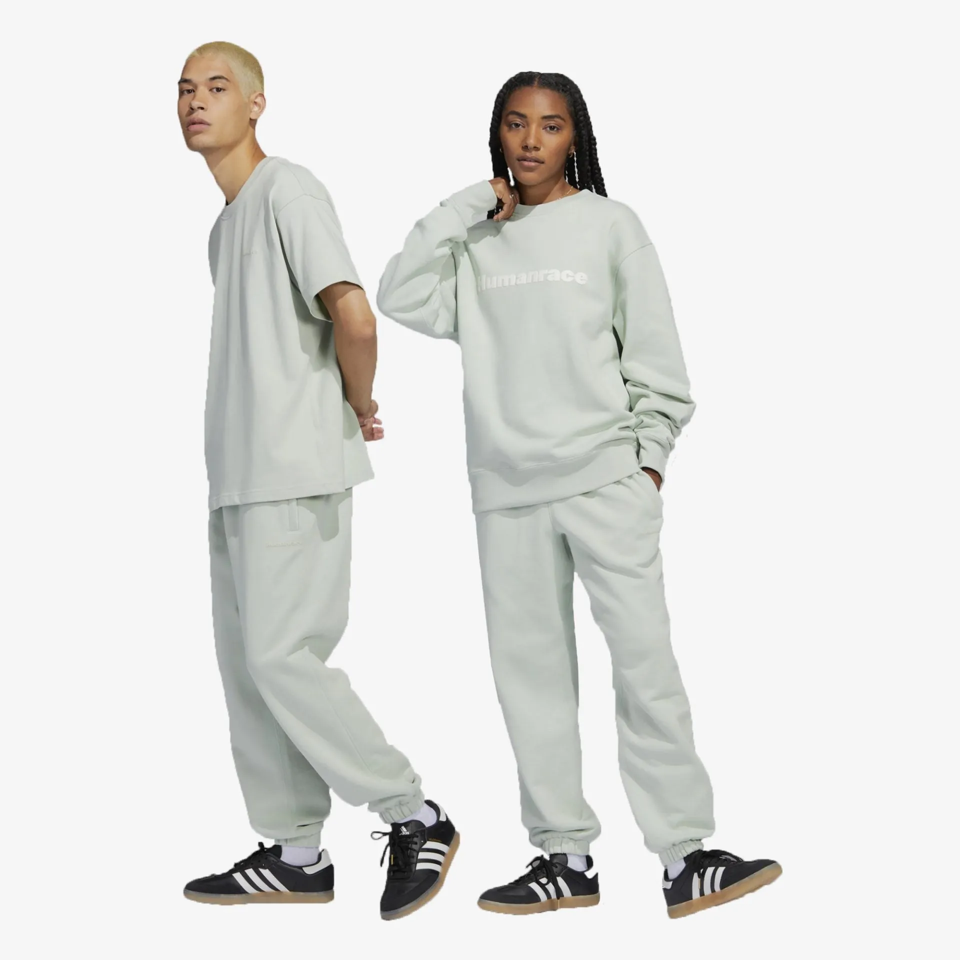 Adidas Originals | PHARRELL WILLIAMS BASICS PANTS XLD  { LINEN GREEN