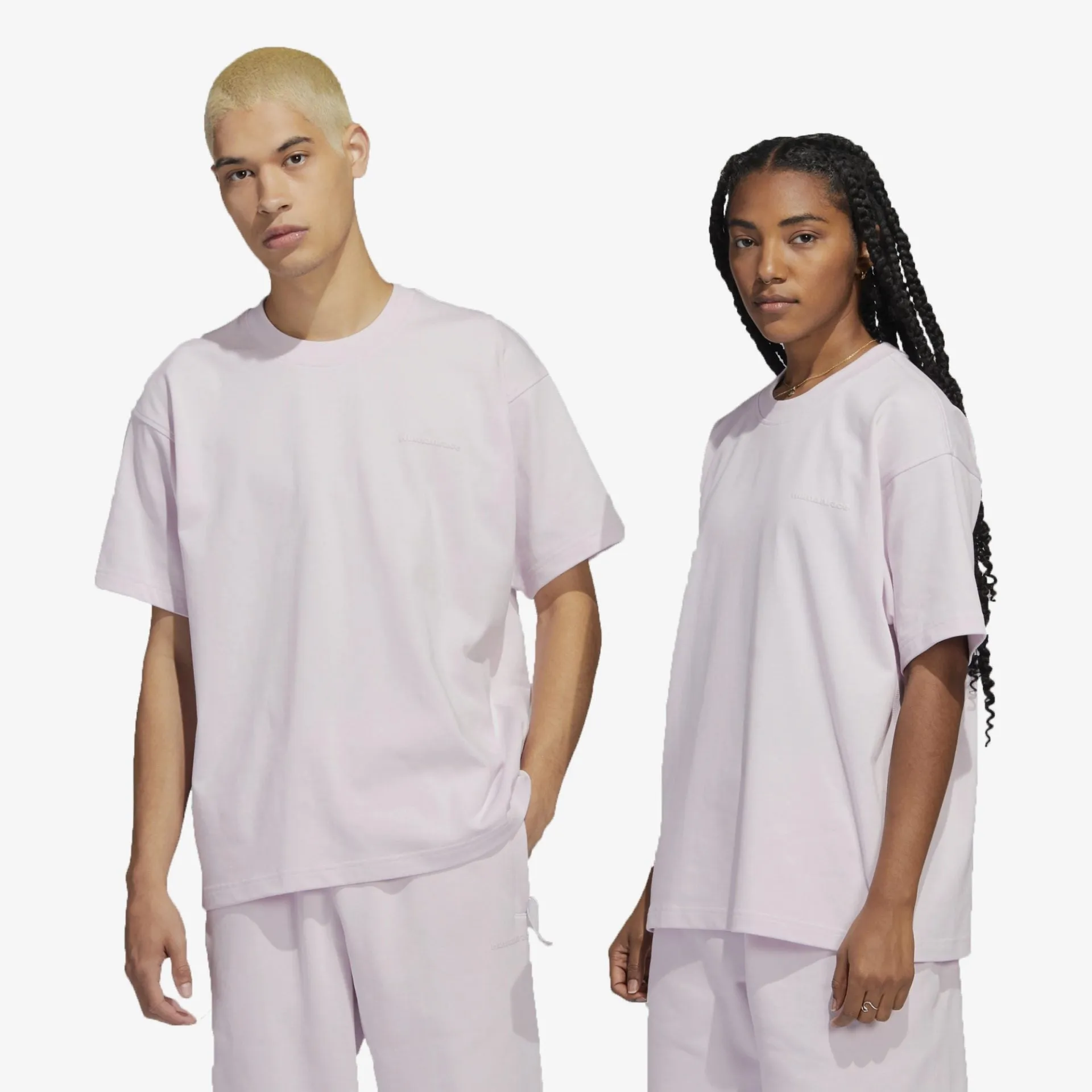 Adidas Originals | PHARRELL WILLIAMS BASICS TEE  { PINK