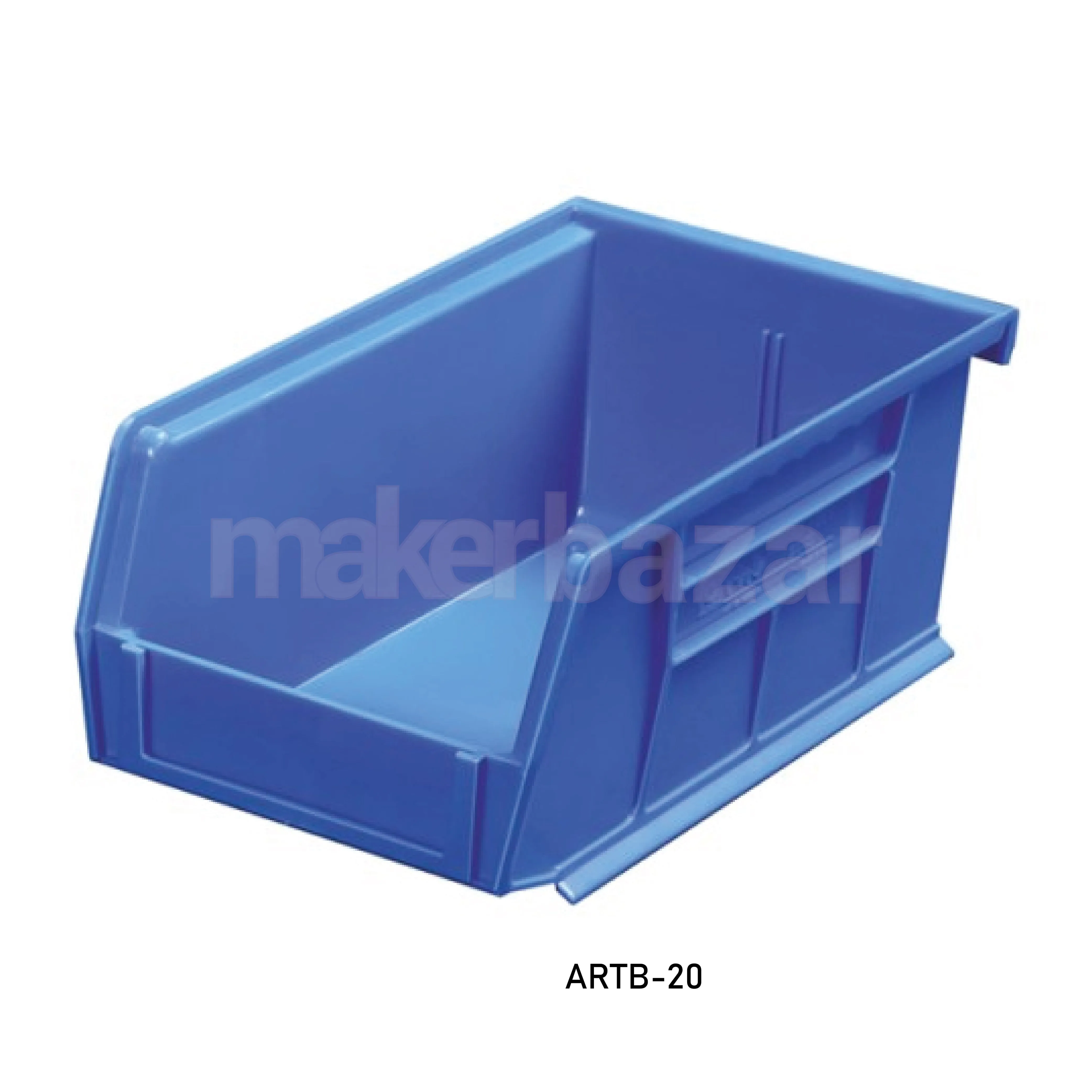 Alkon: ARTB-30 Rhino Tuff Bins 274mm X 140mm X 127mm Blue/Red