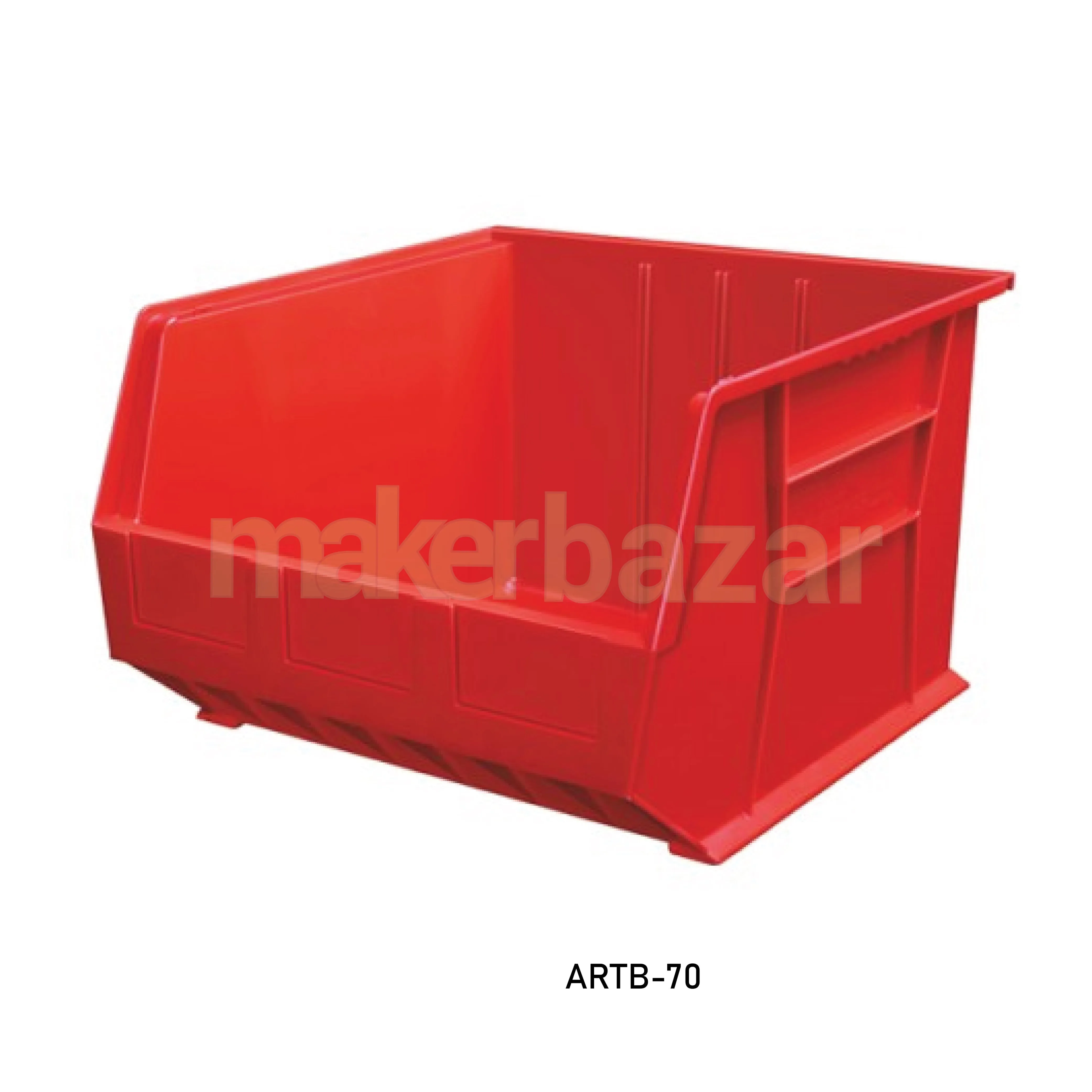 Alkon: ARTB-35 Rhino Tuff Bins 280mm X 210mm X 179mm Blue/Red