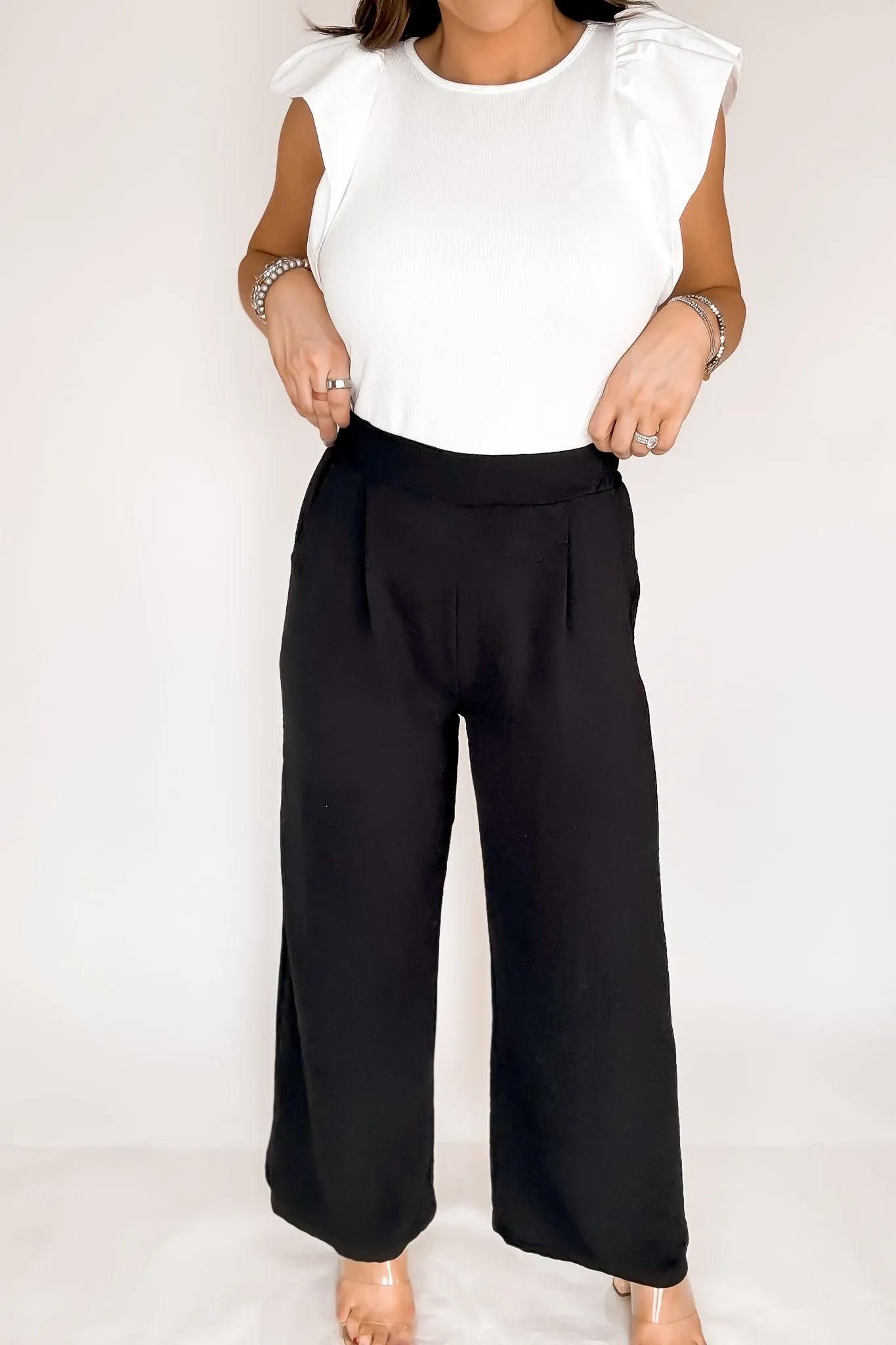 Amazing Black Wide Leg Pants