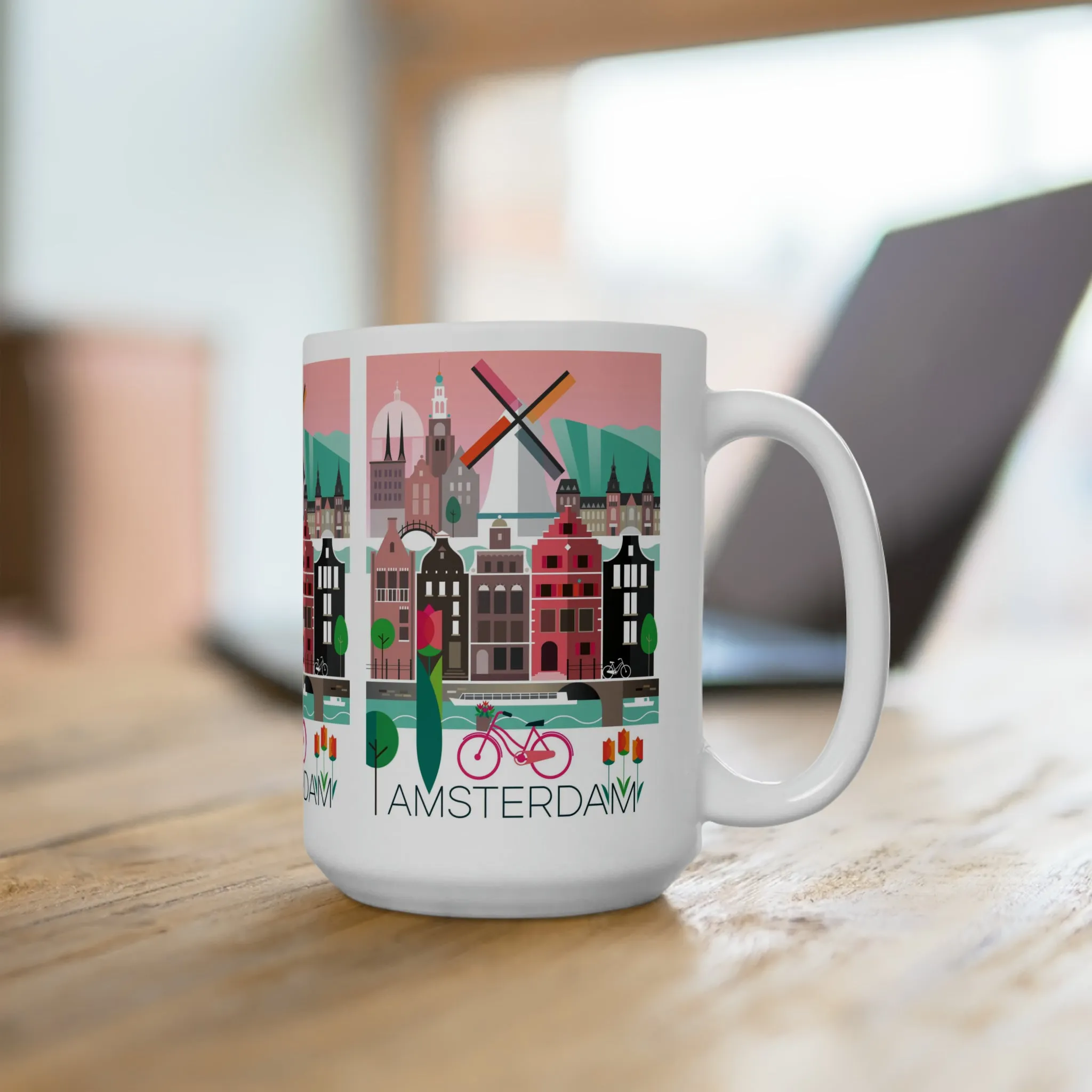 Amsterdam Ceramic Mug 11oz or 15oz