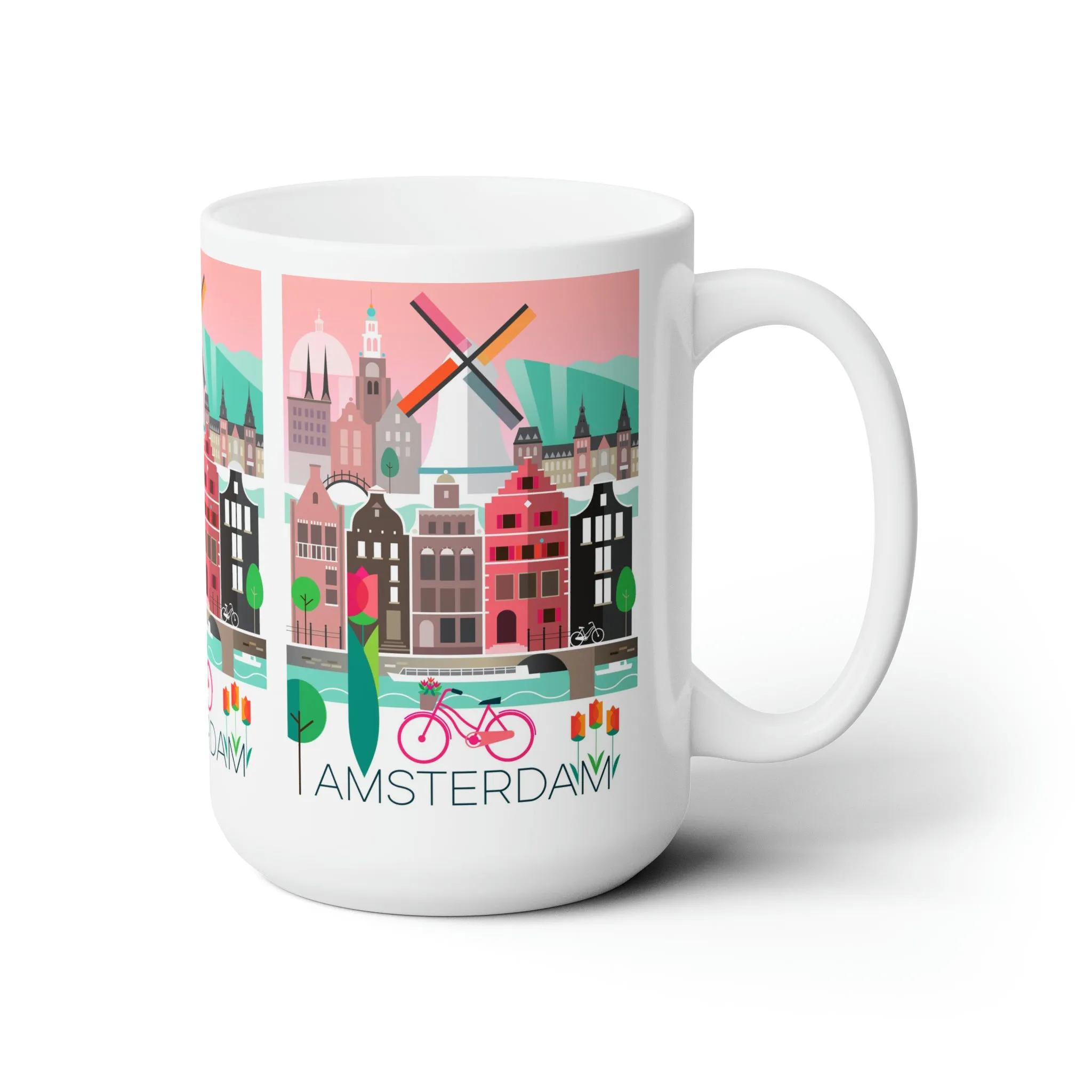 Amsterdam Ceramic Mug 11oz or 15oz