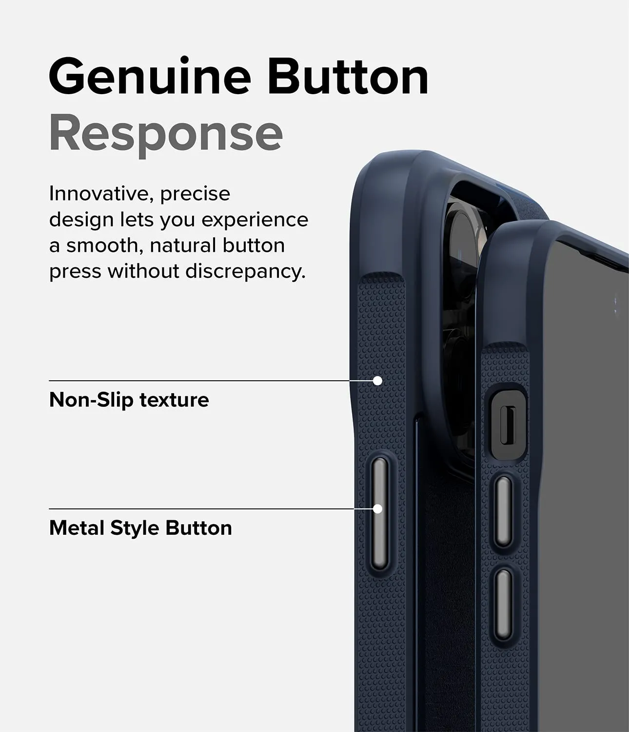 Apple iPhone 14 Pro Back Cover Case | Onyx - Navy