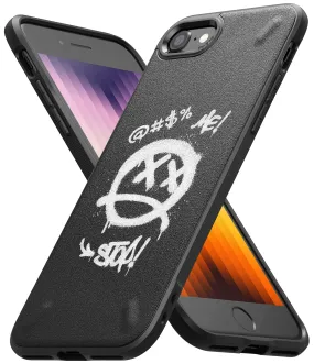 Apple iPhone SE 2022 Back Cover Case | Onyx-Graffiti