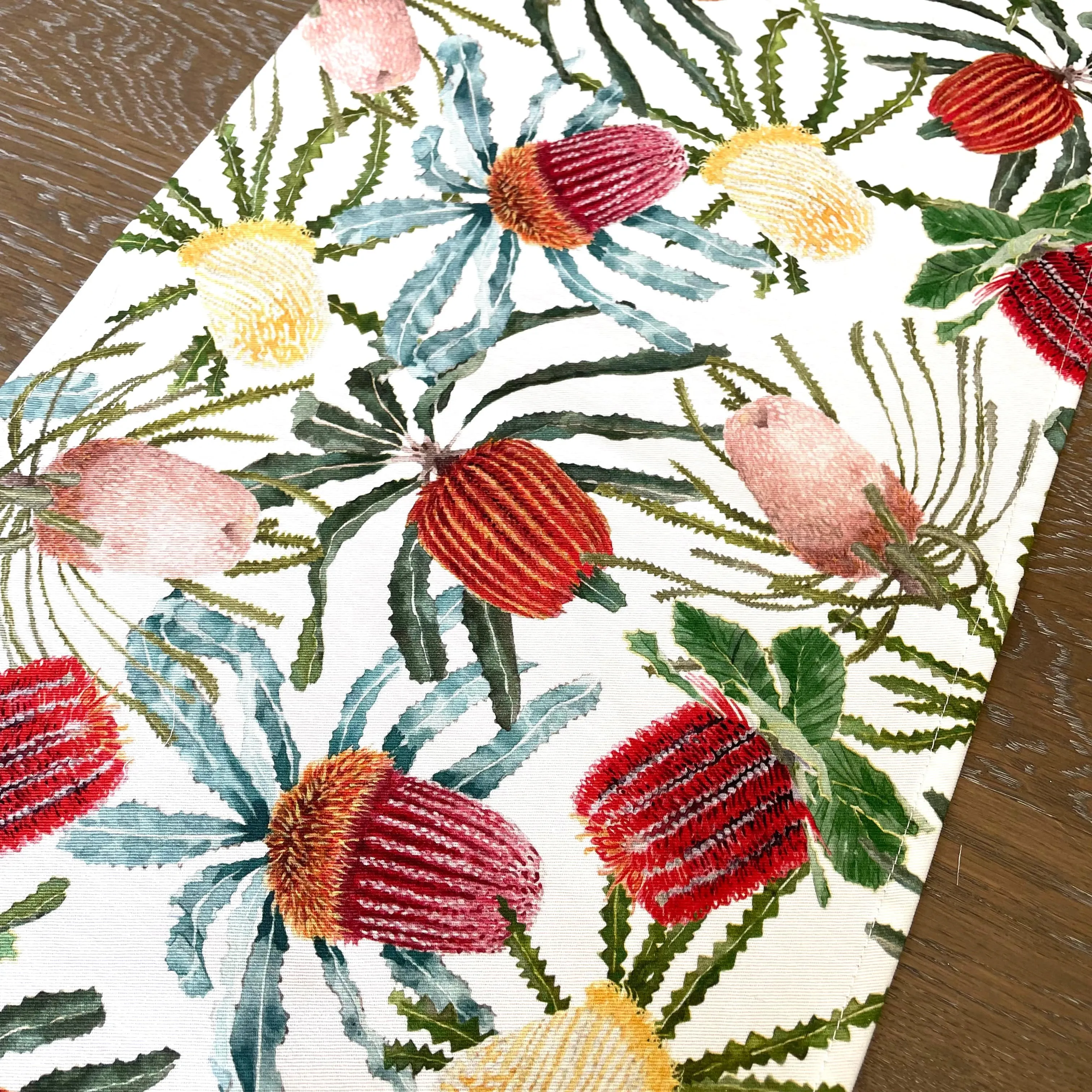 Australian Banksia Table Runner