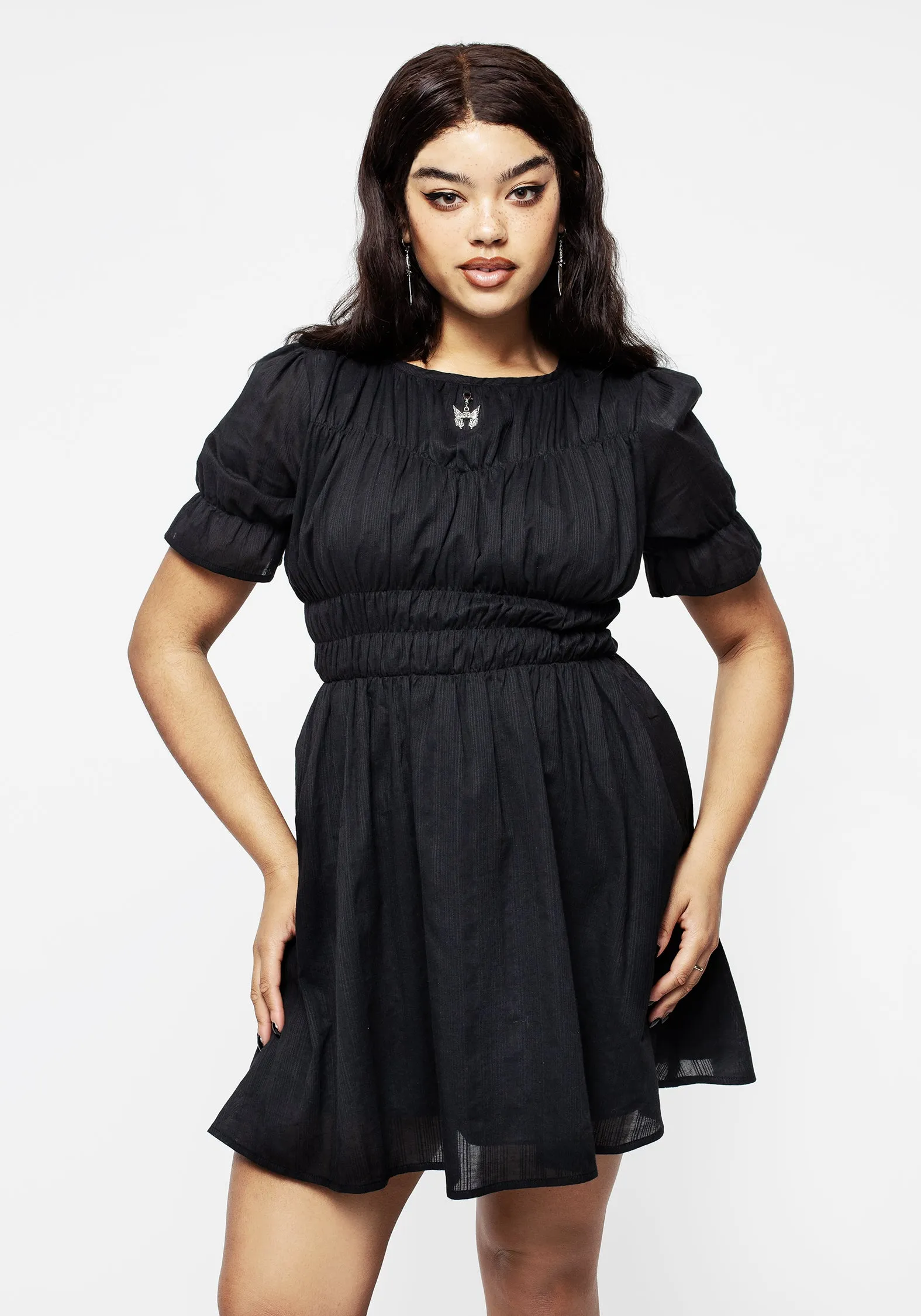 Bedelia Cotton Mini Dress