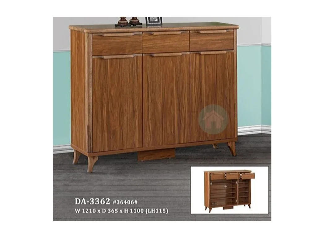 Benna 3 Door Shoe Cabinet (DA3362)