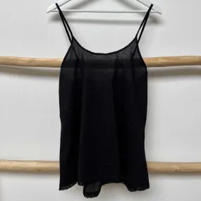 Black Donna Cami Top