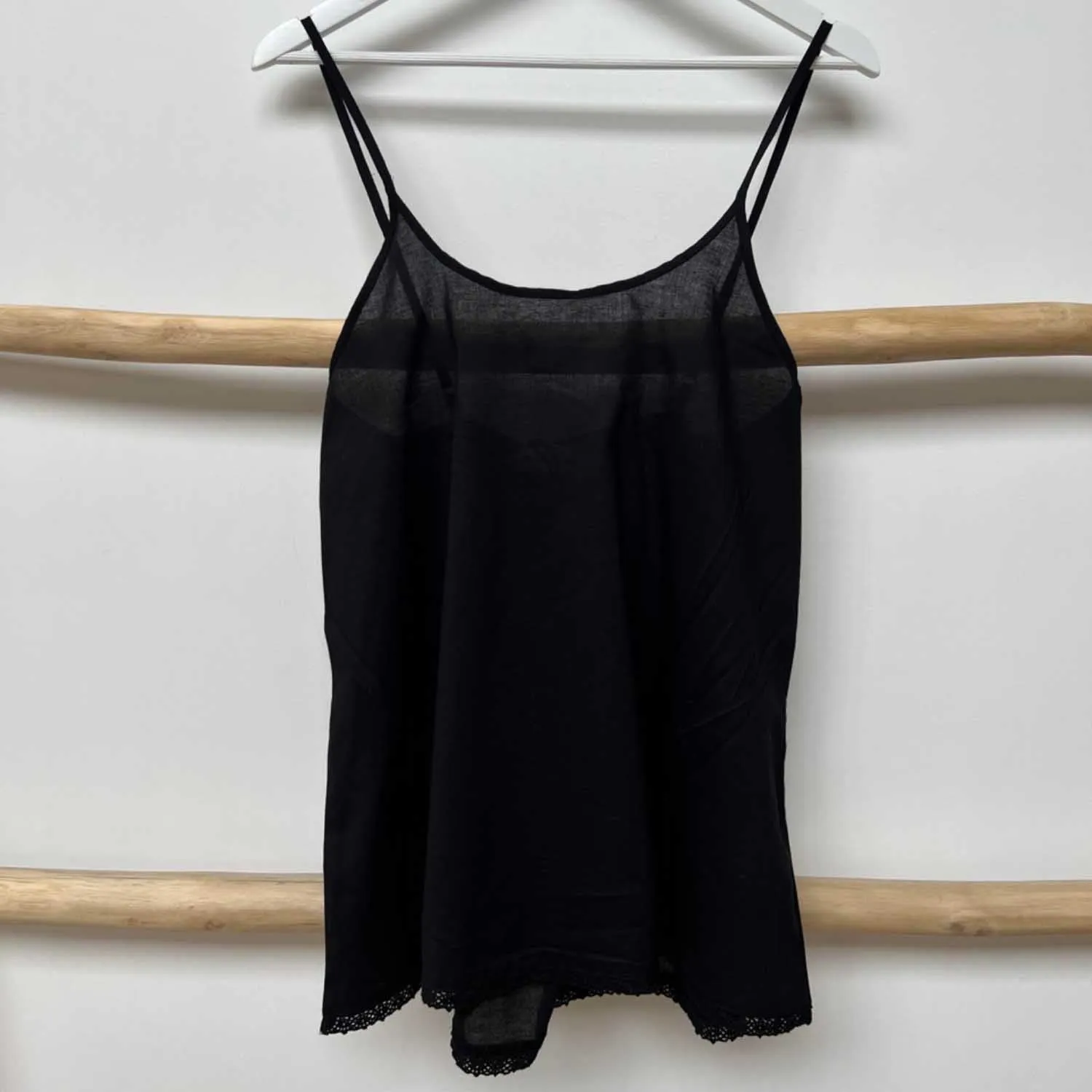 Black Donna Cami Top