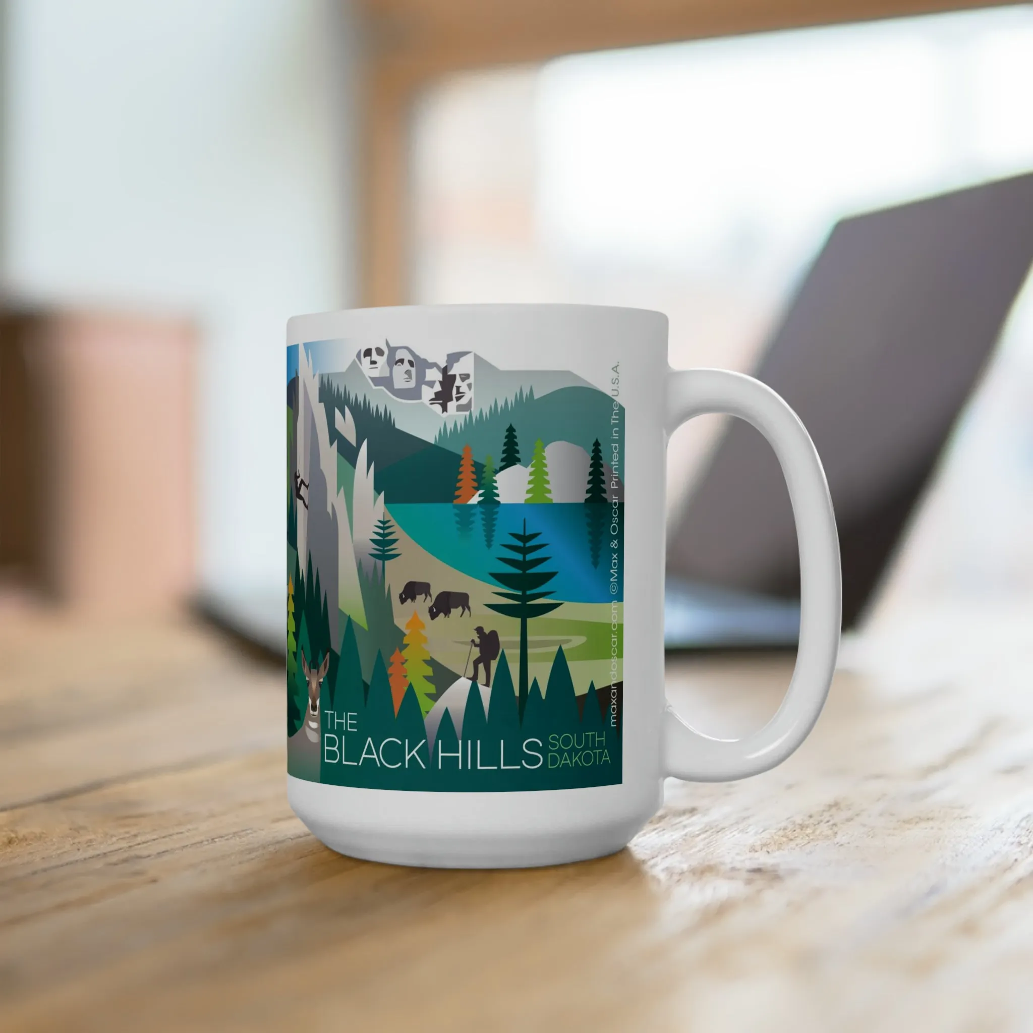 Black Hills Ceramic Mug 11oz or 15oz