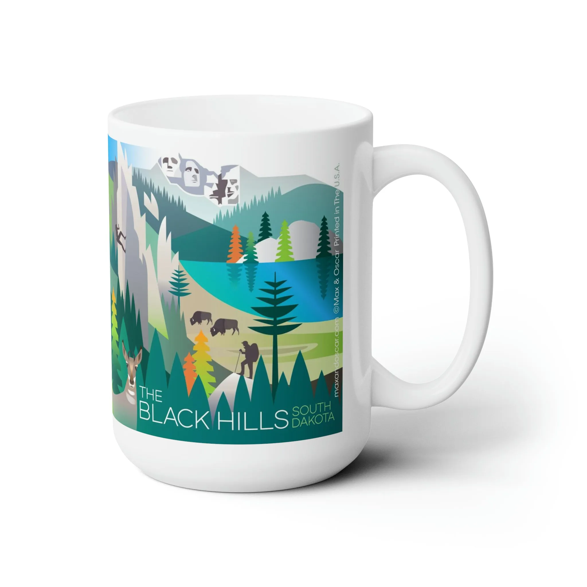 Black Hills Ceramic Mug 11oz or 15oz