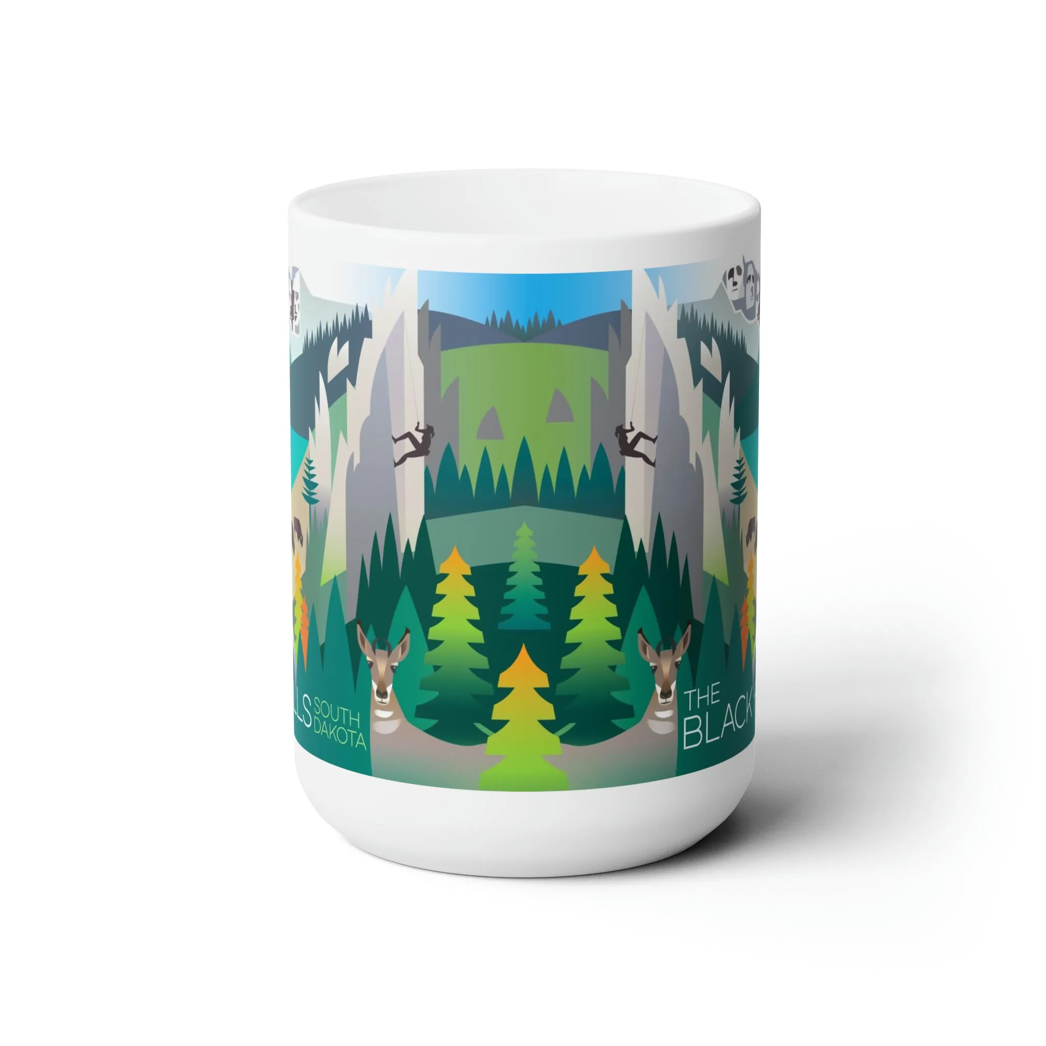 Black Hills Ceramic Mug 11oz or 15oz