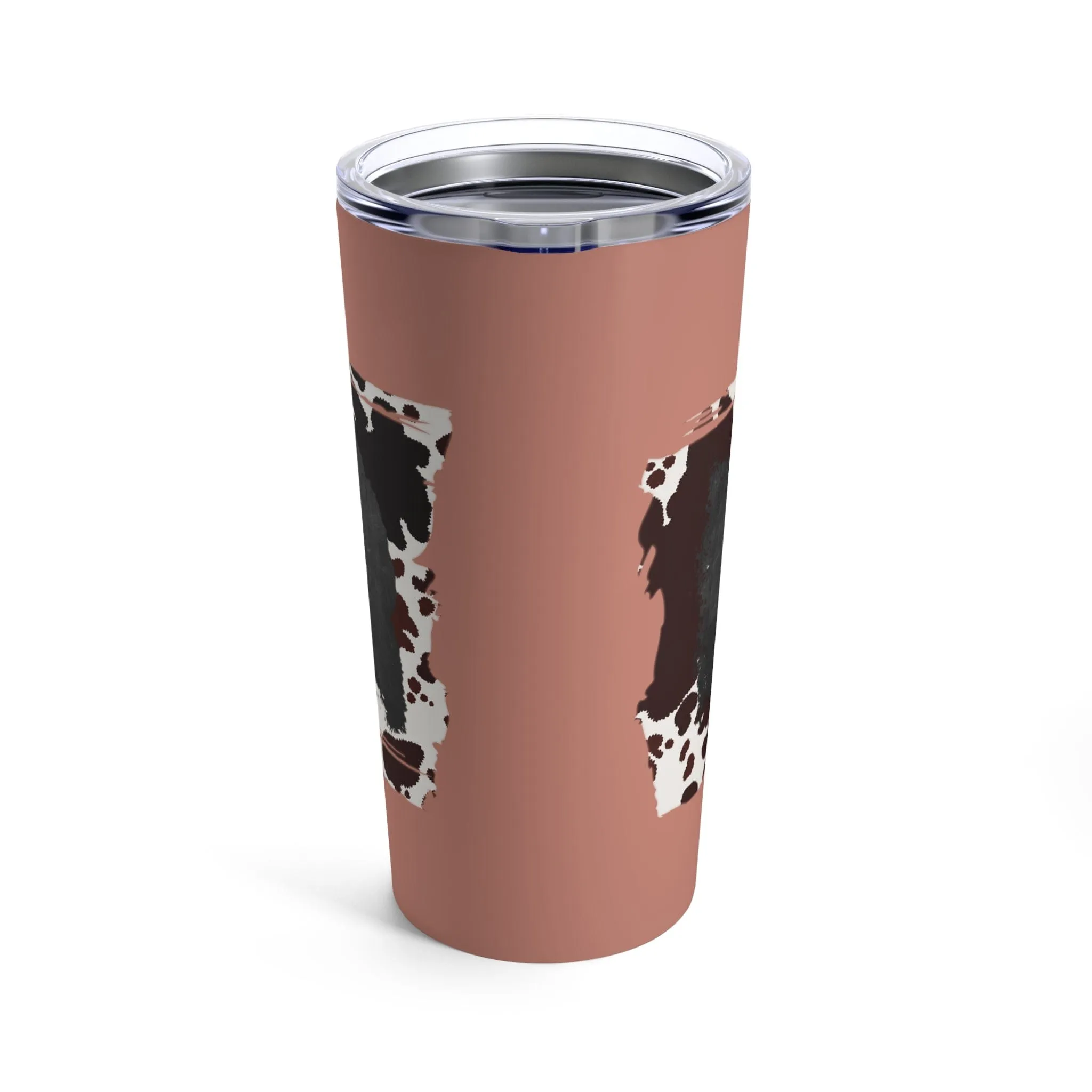 Blessed Cow Print Tumbler 20oz