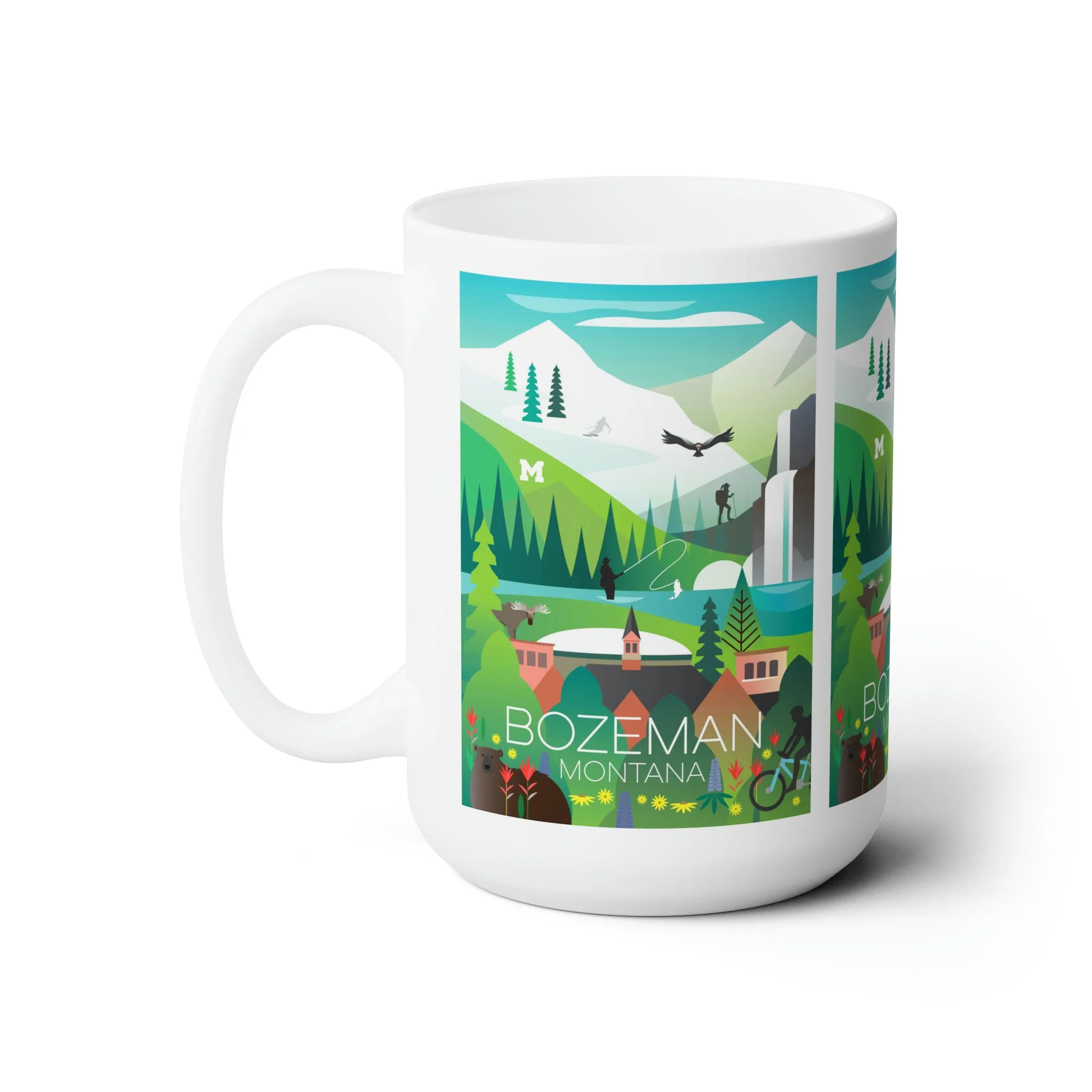 Bozeman Ceramic Mug 11oz or 15oz