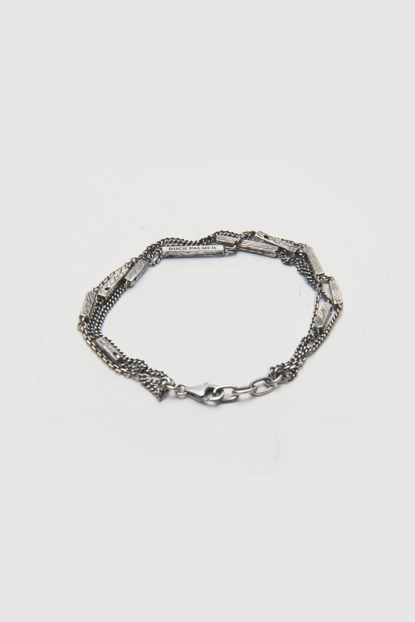 BUCK PALMER - MOROCCO CHAIN BRACELET OXIDIZED STERLING SILVER