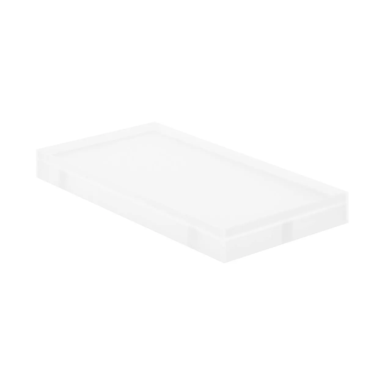 Castor-Attachable Lid For Wide PP File Box - Clear