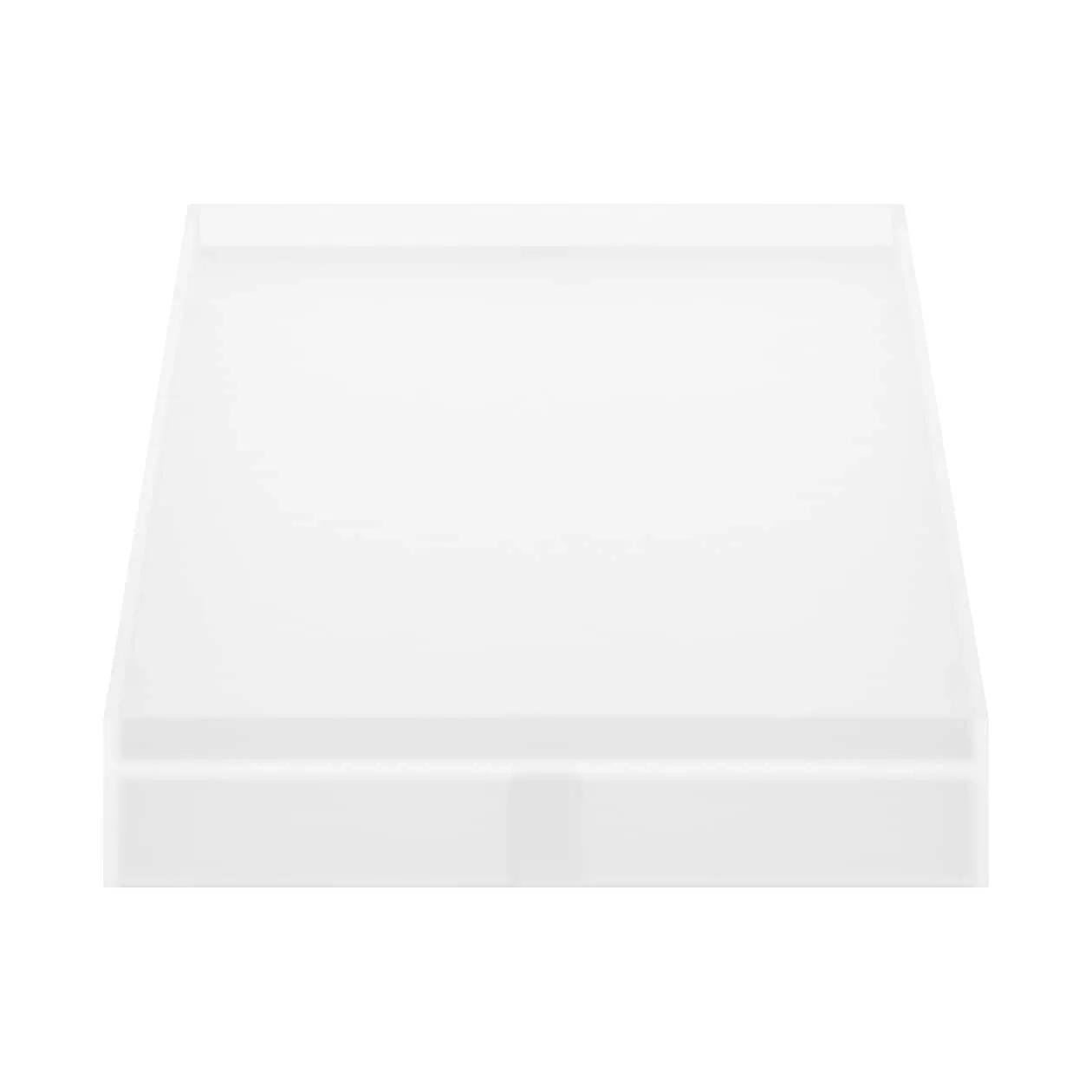 Castor-Attachable Lid For Wide PP File Box - Clear