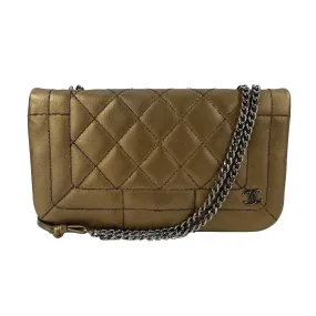 CHANEL - 2008 Rectangular Quilted Leather Full Flap Shoulder Bag / Crossbody