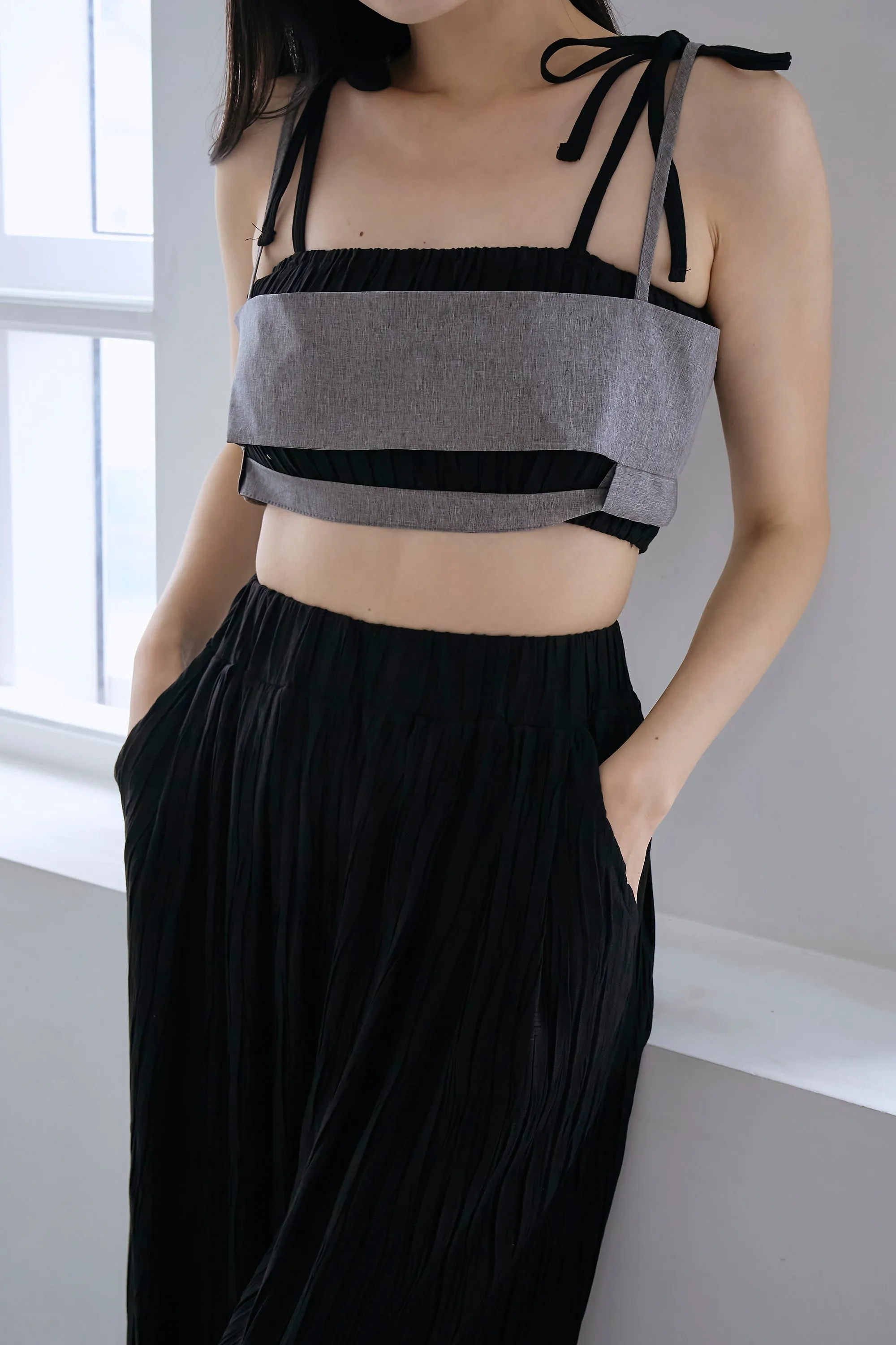 Chantel Micro Cropped Cami Top