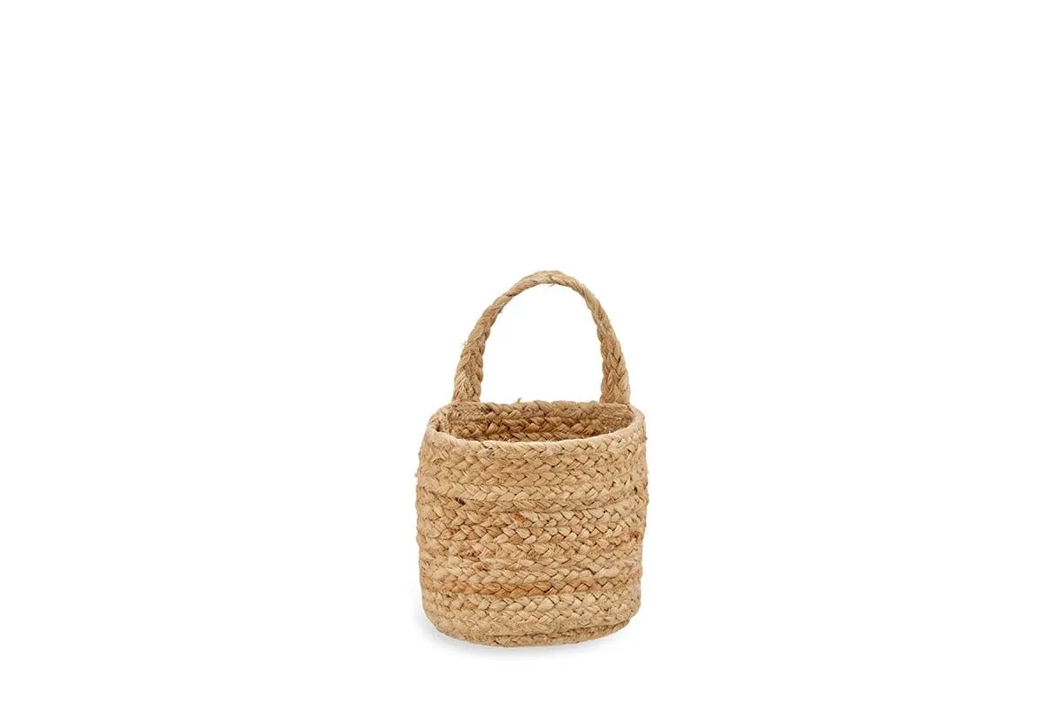 Chapad Hemp Wide Wall Hung Basket