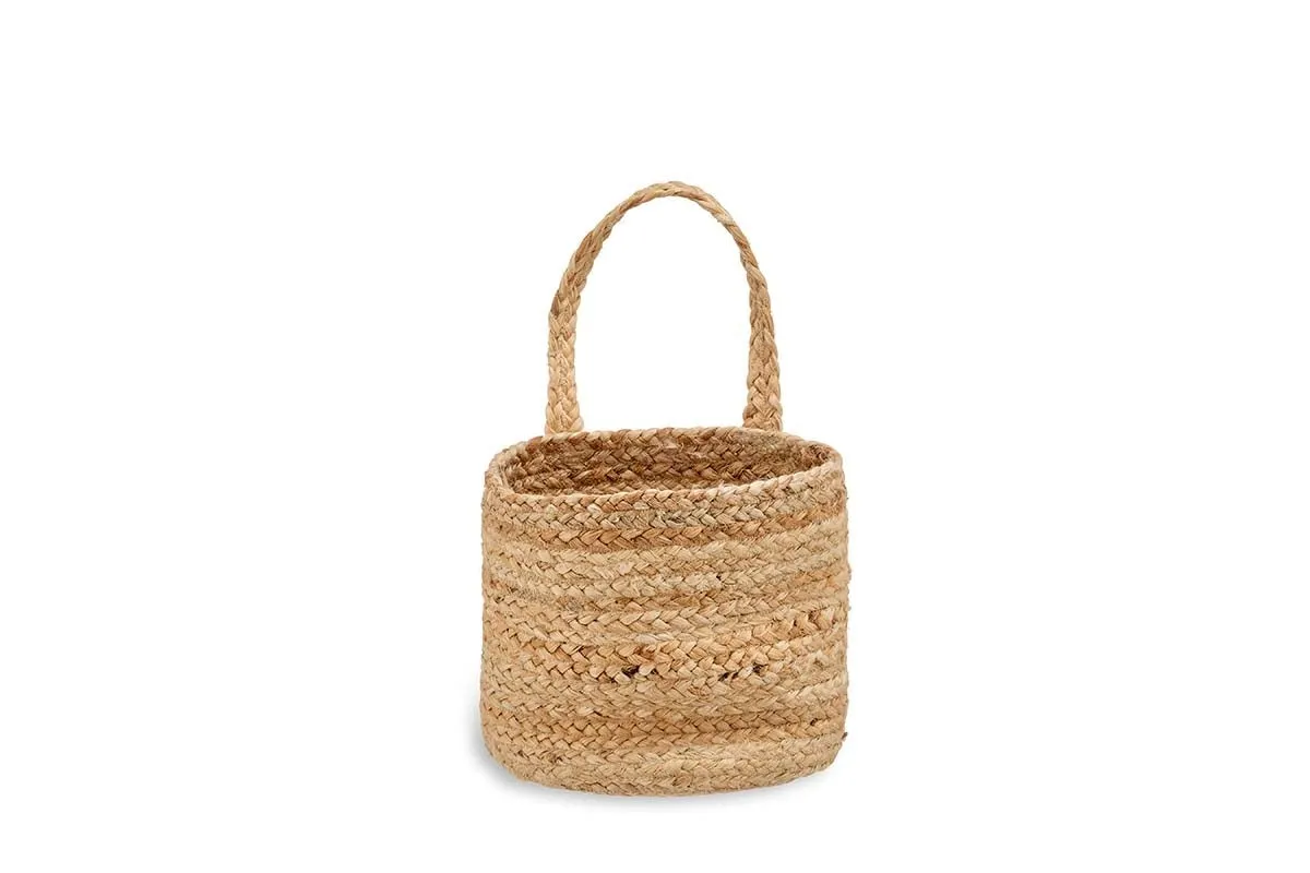 Chapad Hemp Wide Wall Hung Basket