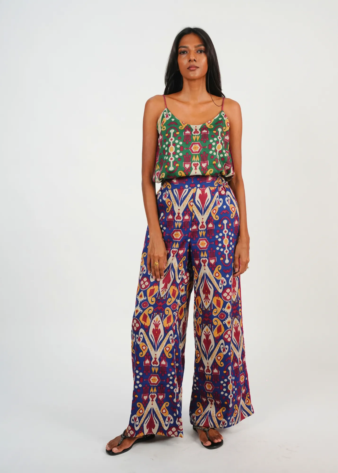 Chhaya Wide Leg Pant - Majorelle Bazaar