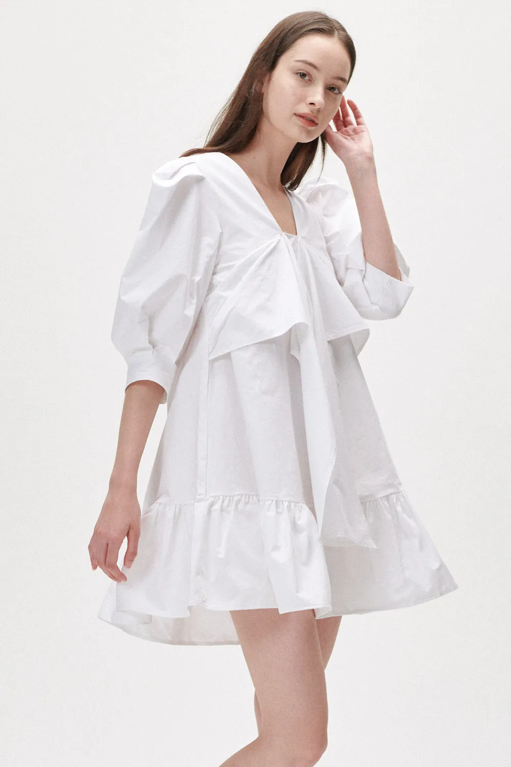 Cinthy Puff Sleeve Mini Dress