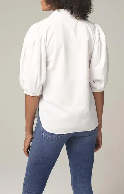 Citizens Of Humanity | Ines Pleat Half Sleeve Shirt