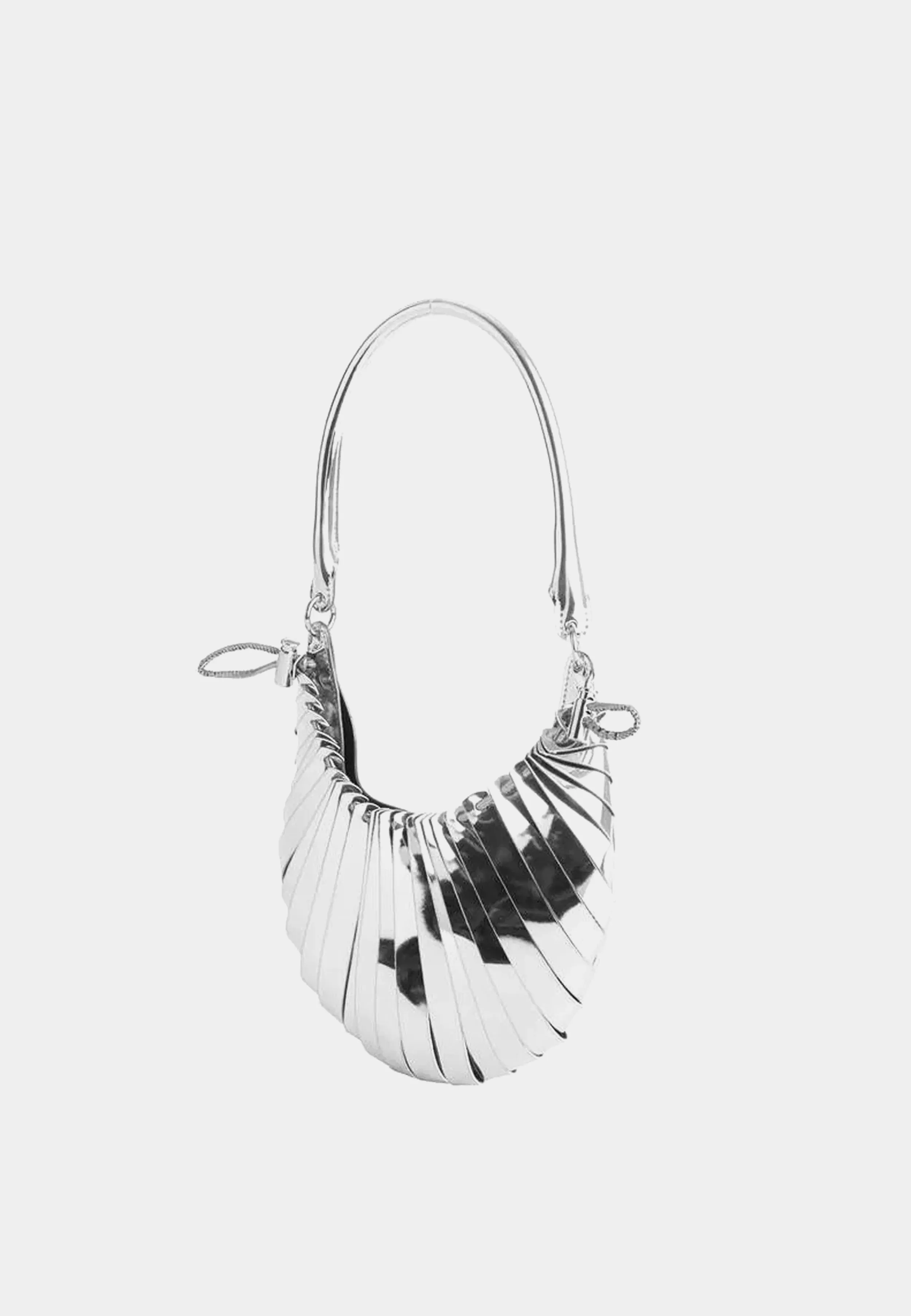 Coperni Mini Petal Bag Silver