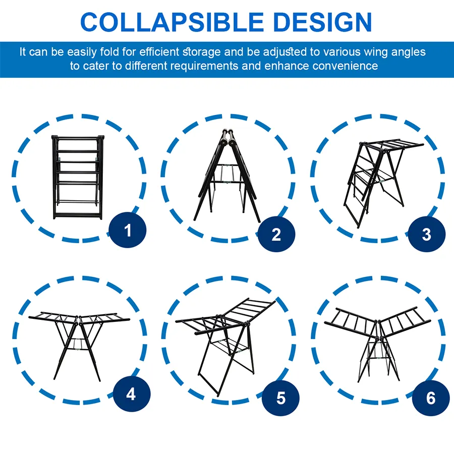 Delphine Laundry Drying Rack