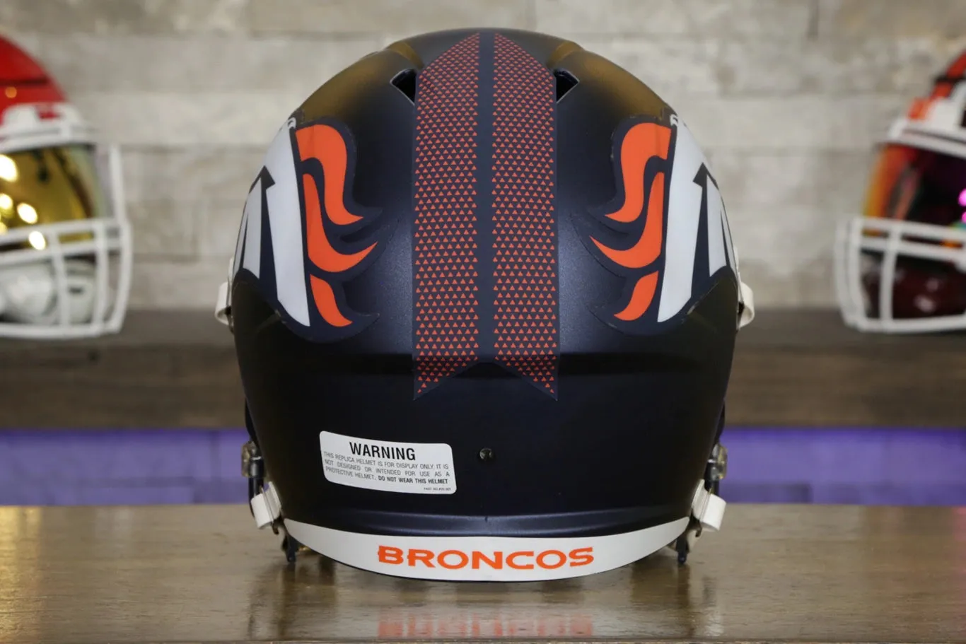 Denver Broncos Riddell Speed Replica Helmet