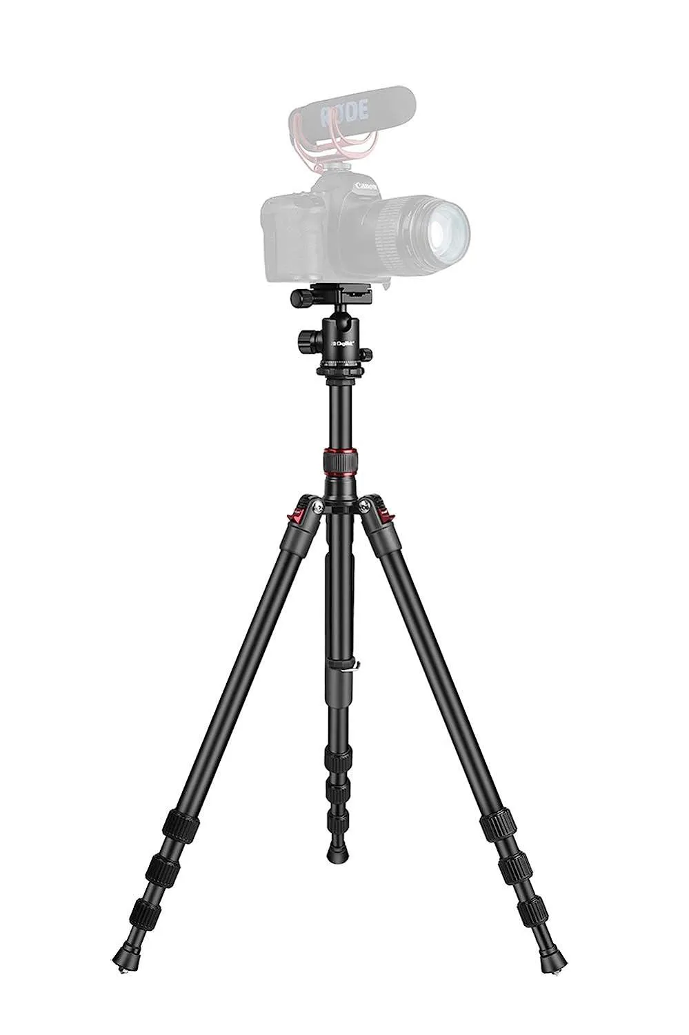 Digitek (DTR-500BH) (152 cm) Professional Aluminum Tripod Cum Monopod, with Swivel Pan Head, Maximum Operating Height : 1510 mm, Maximum Load Upto: 7kgs