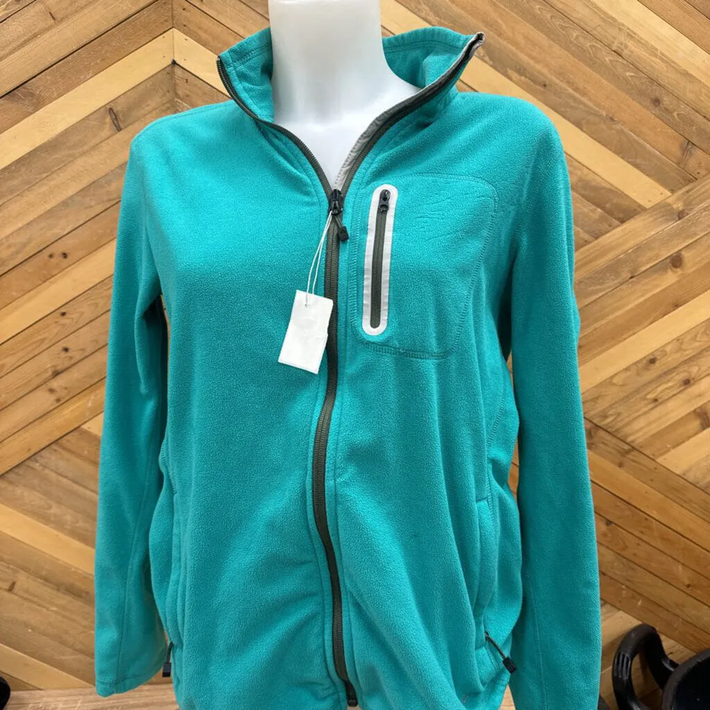 Eddie Bauer - Fleece - MSRP $85: Teal/Green-women-LG