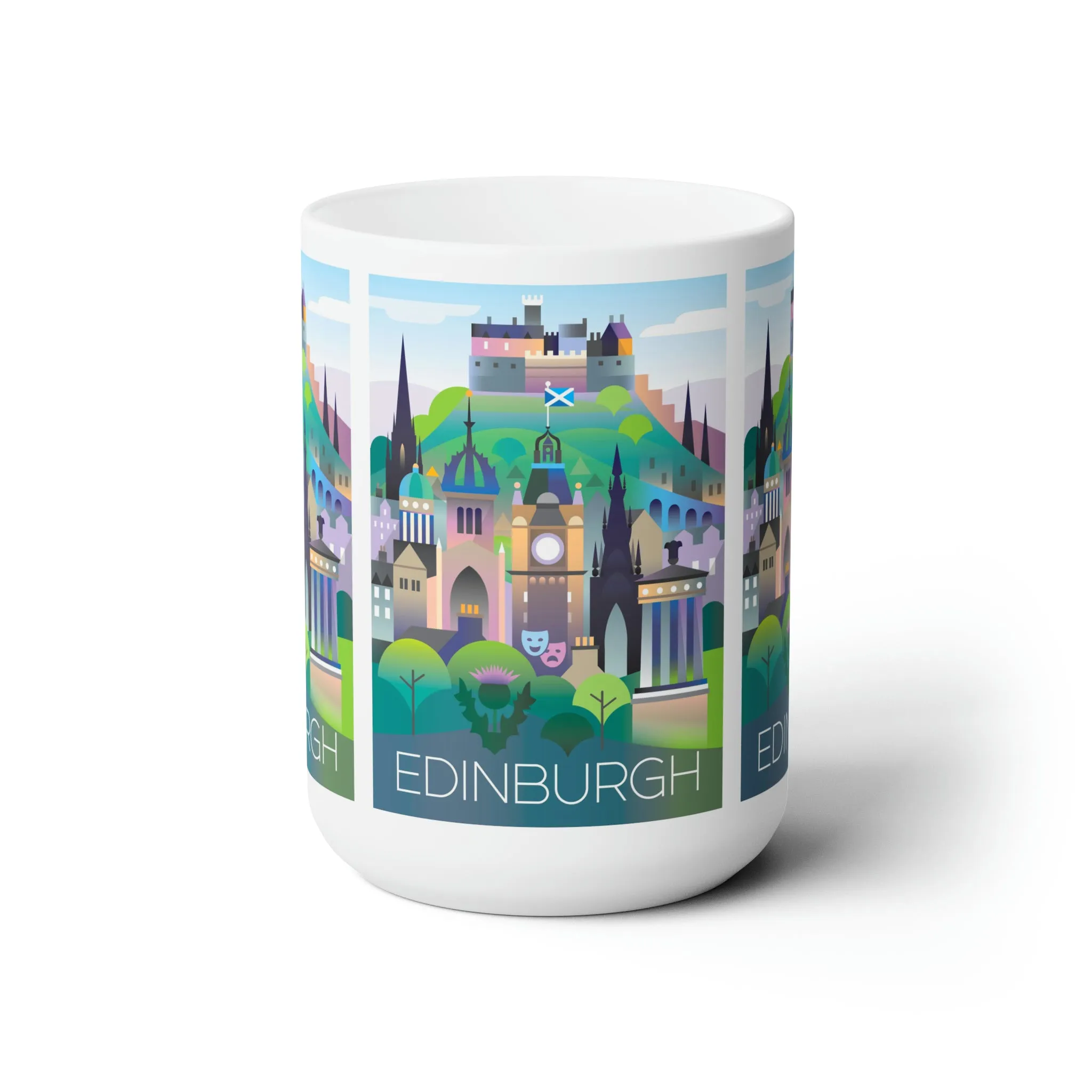 Edinburgh Ceramic Mug 11oz or 15oz