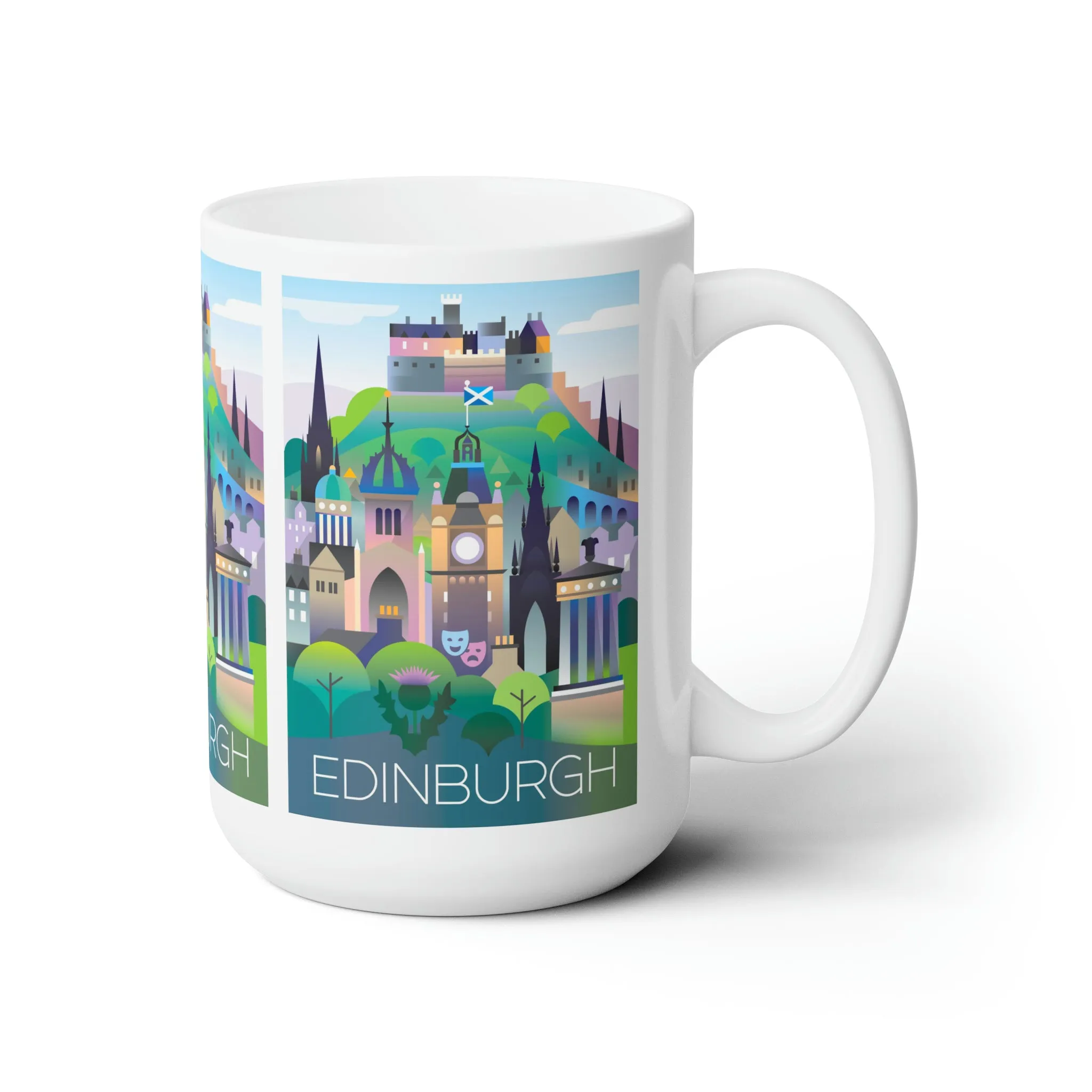 Edinburgh Ceramic Mug 11oz or 15oz