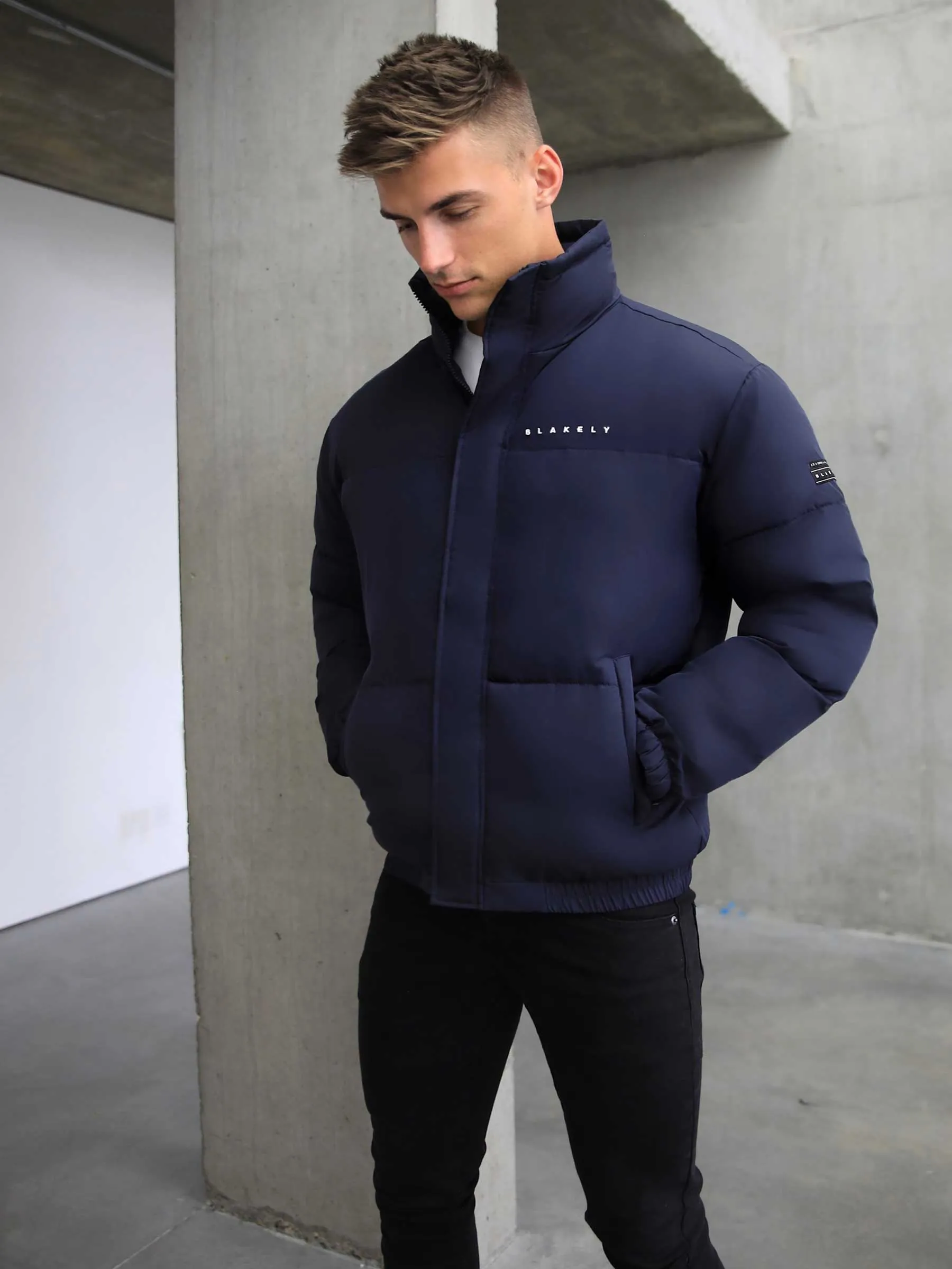 Fallon Coat - Navy