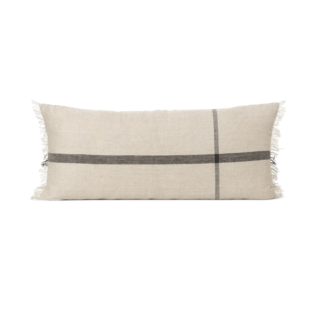 Ferm Living Calm Cushion - Camel / Black