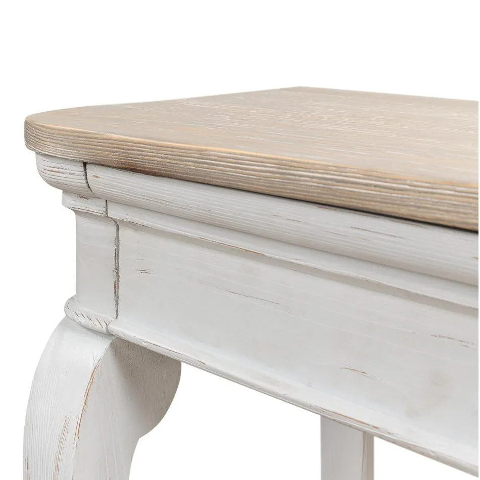 French Cabriole Leg Nightstand