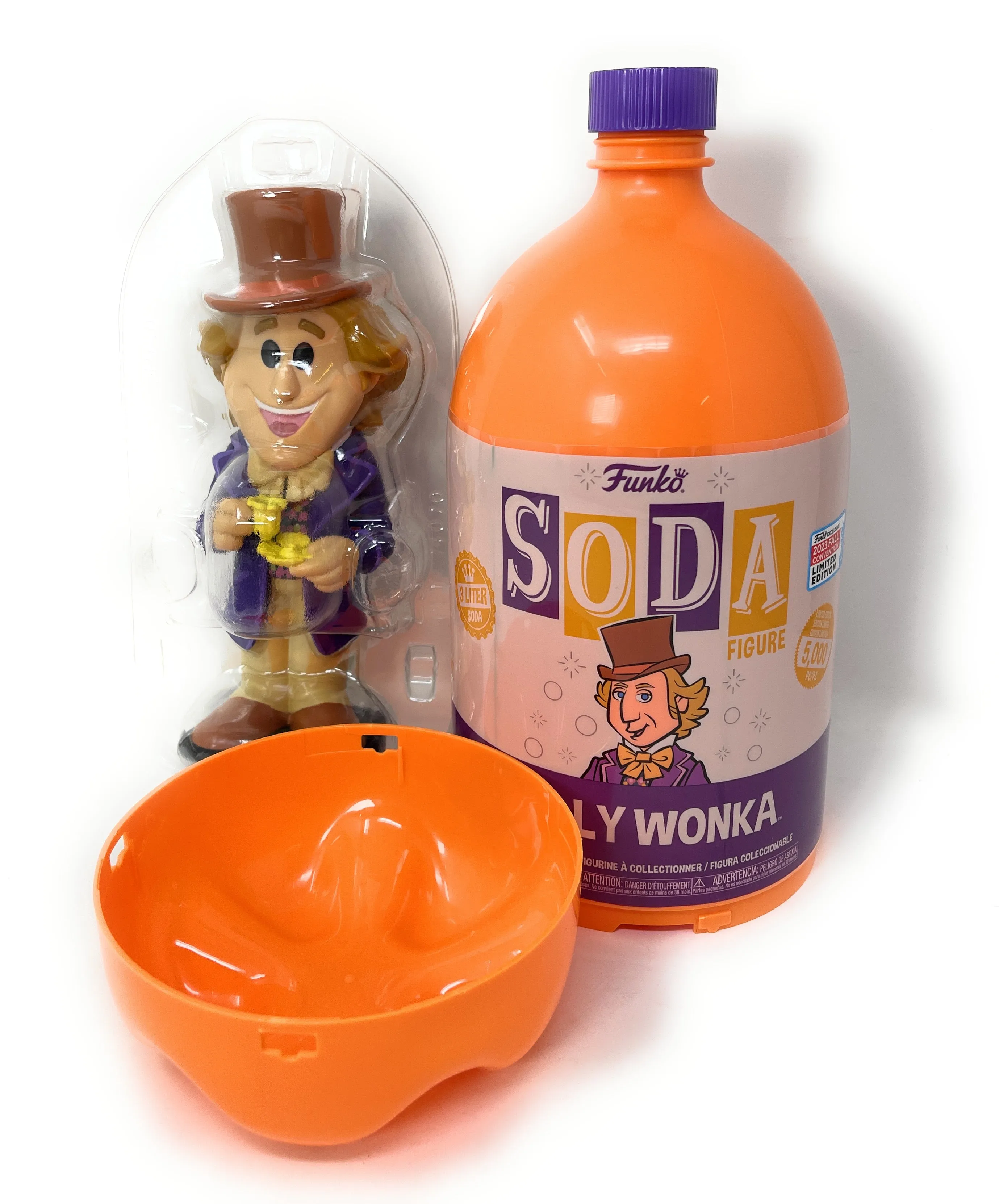 Funko Soda Willy Wonka Limited Edition Collectible Figurine 3L.