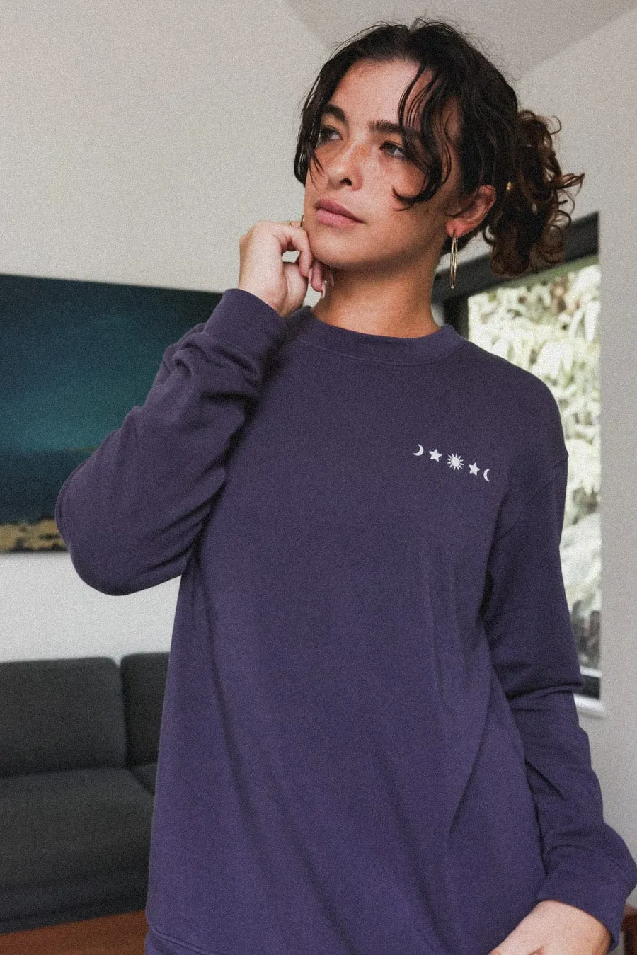 Glacial Pause Organic Fleece Sweatshirt