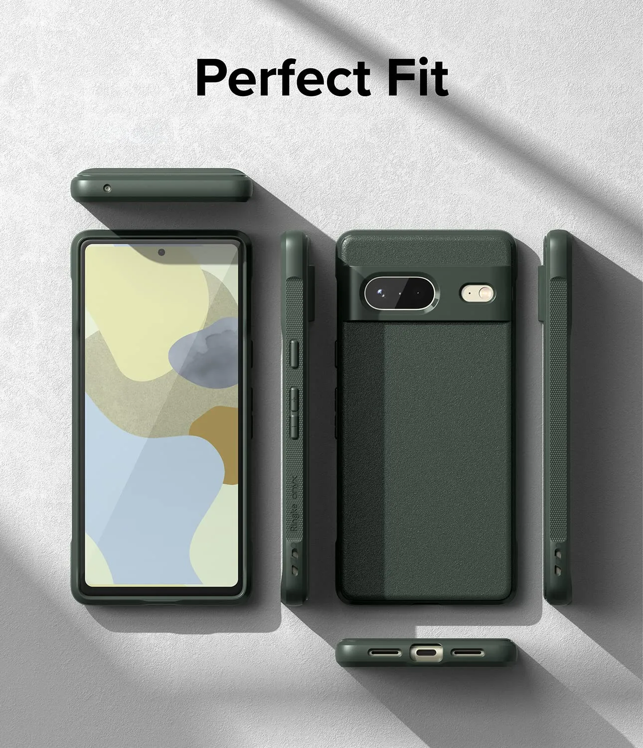 Google Pixel 7 Back Cover Case | Onyx - Dark Green