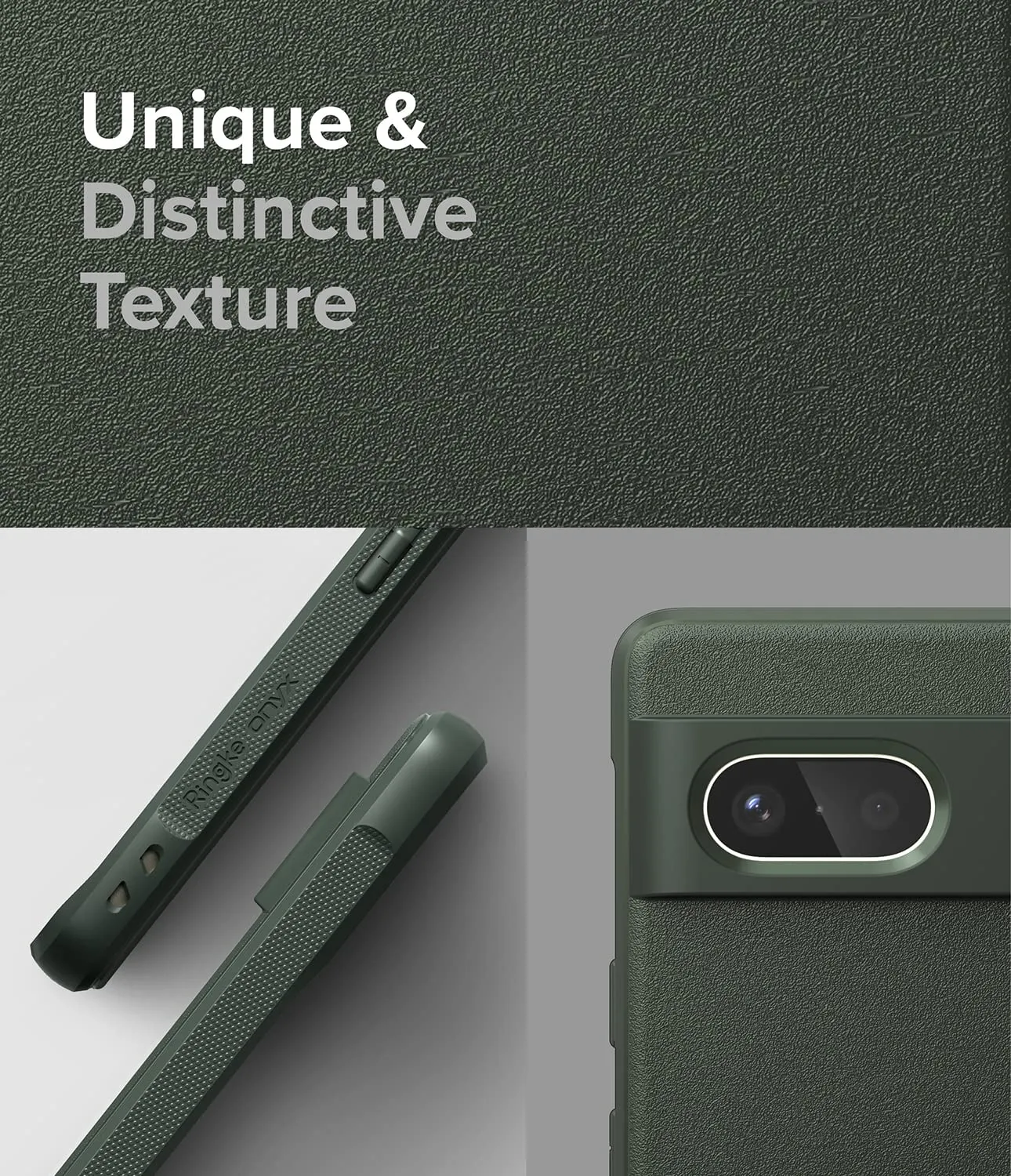 Google Pixel 7 Back Cover Case | Onyx - Dark Green